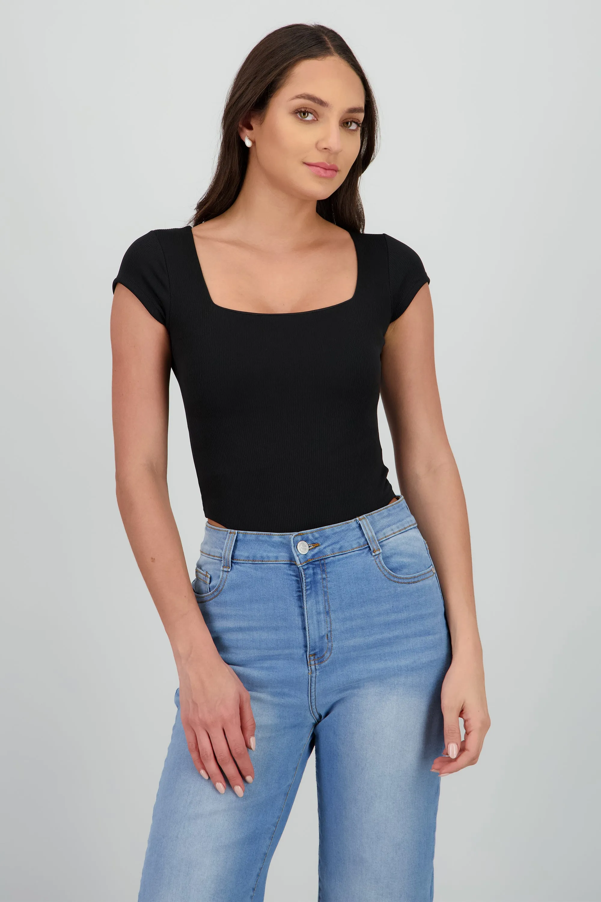 Body manga corta rib sold by Shasa