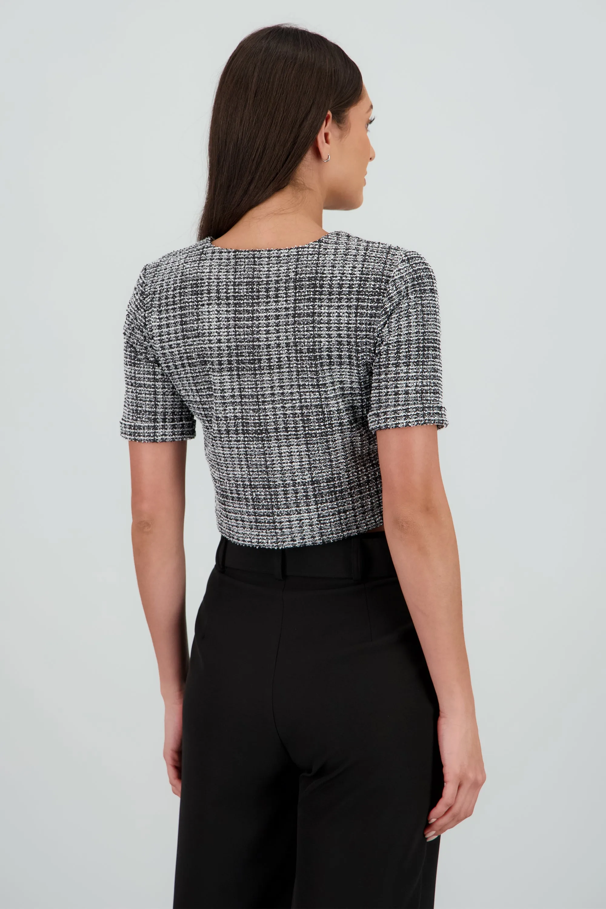 Blusa botones tweed sold by Shasa product image thumbnail 4