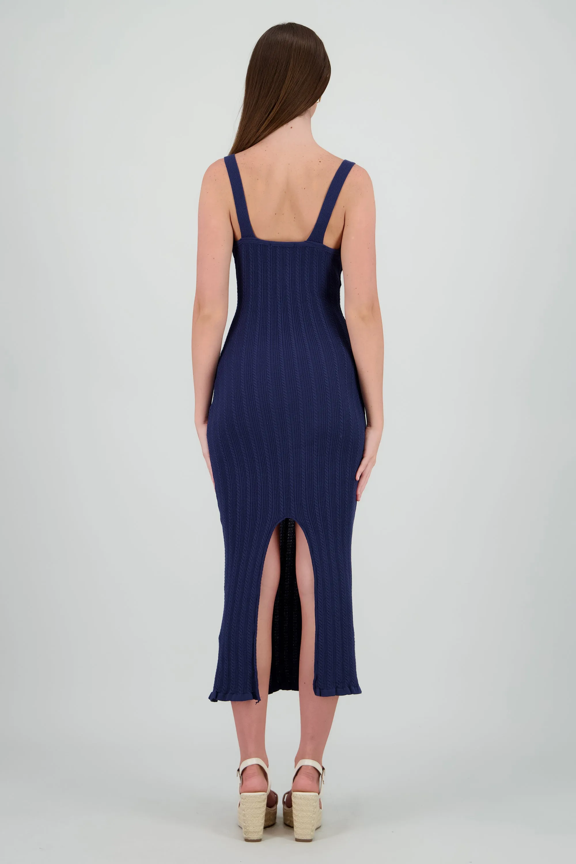 Vestido maxi cuello V sold by Shasa product image thumbnail 4