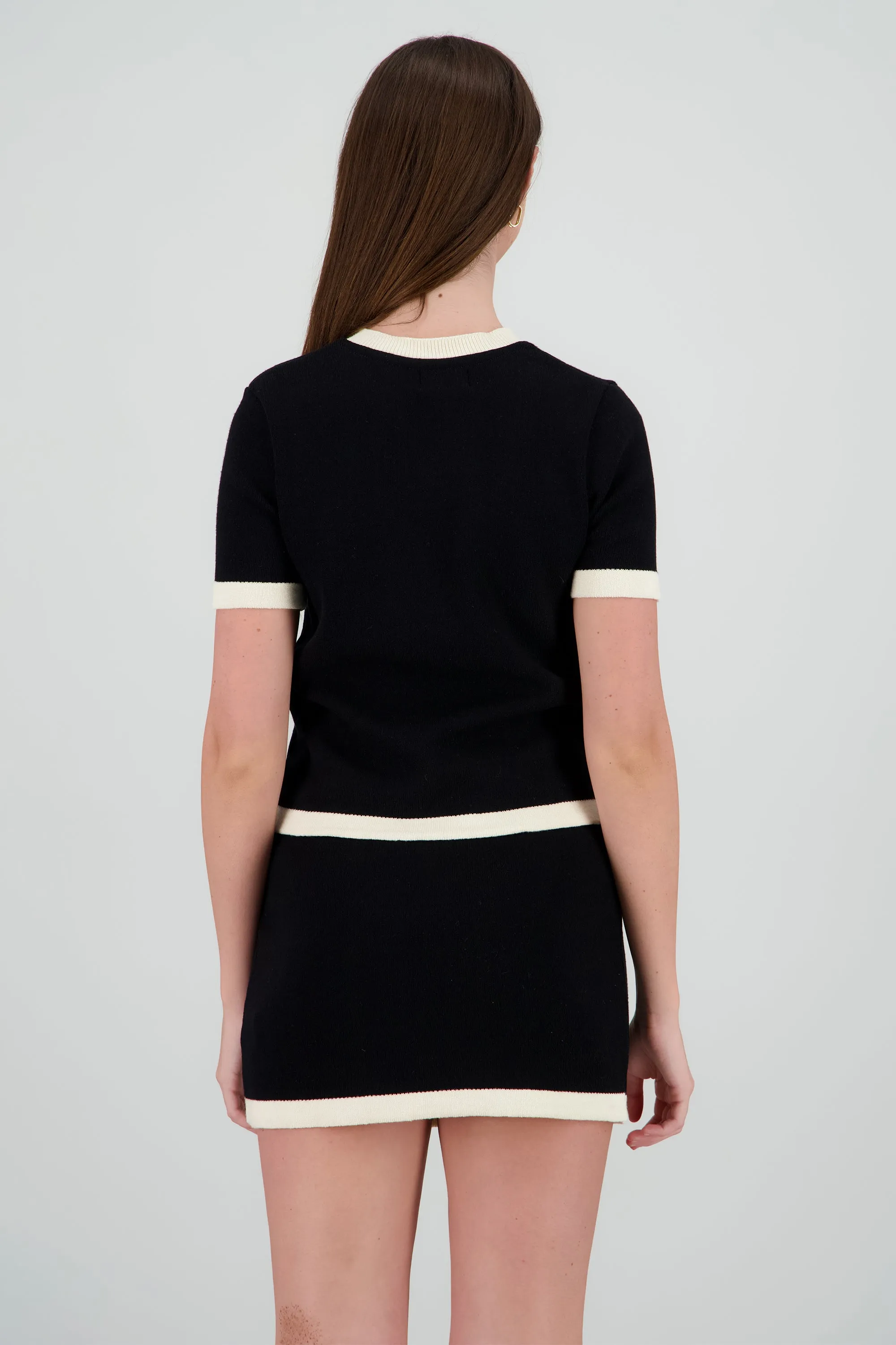 Knit cardigan detalle botones contraste sold by Shasa product image thumbnail 4