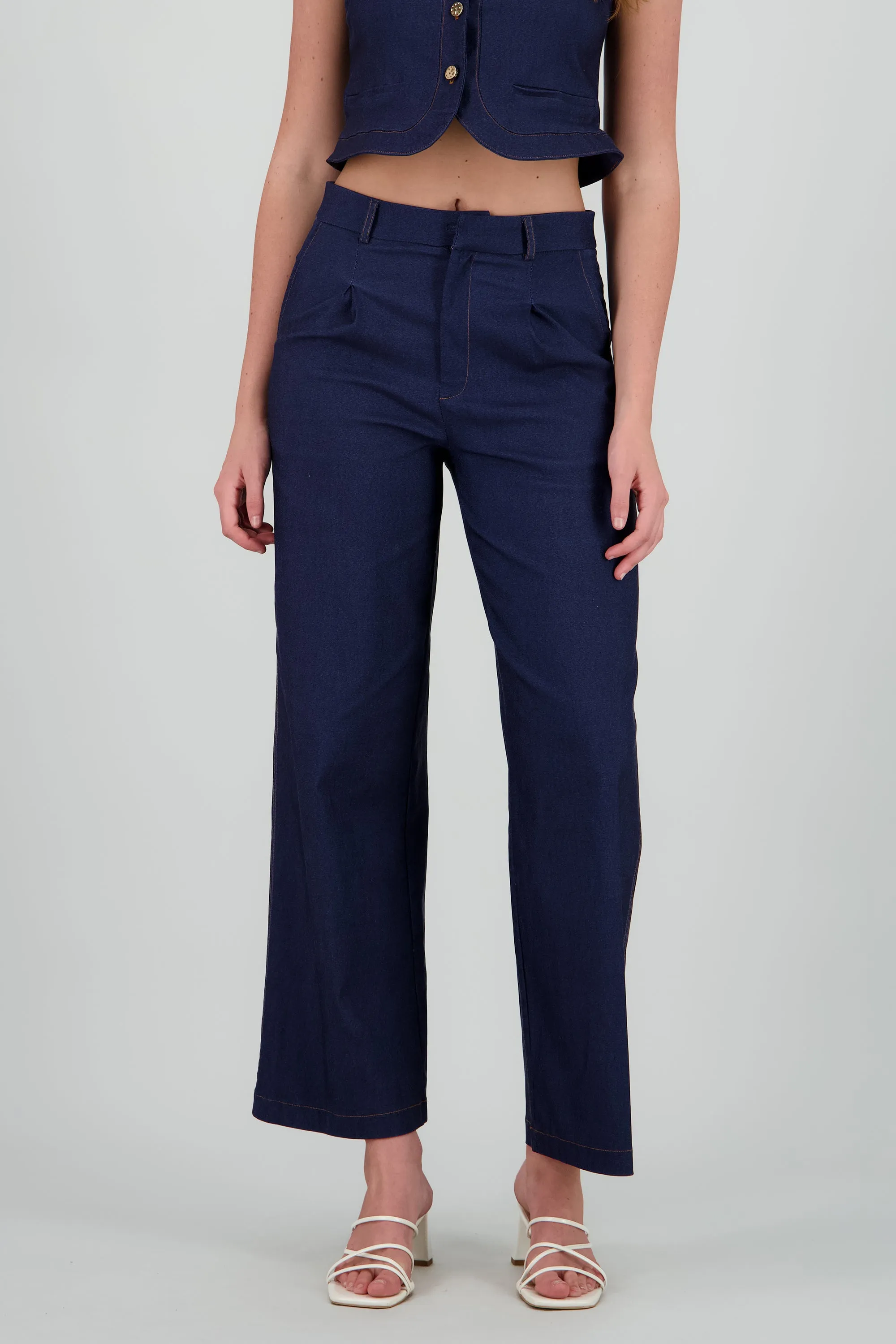 Pantalon amplio detalle pinzas sold by Shasa product image thumbnail 2