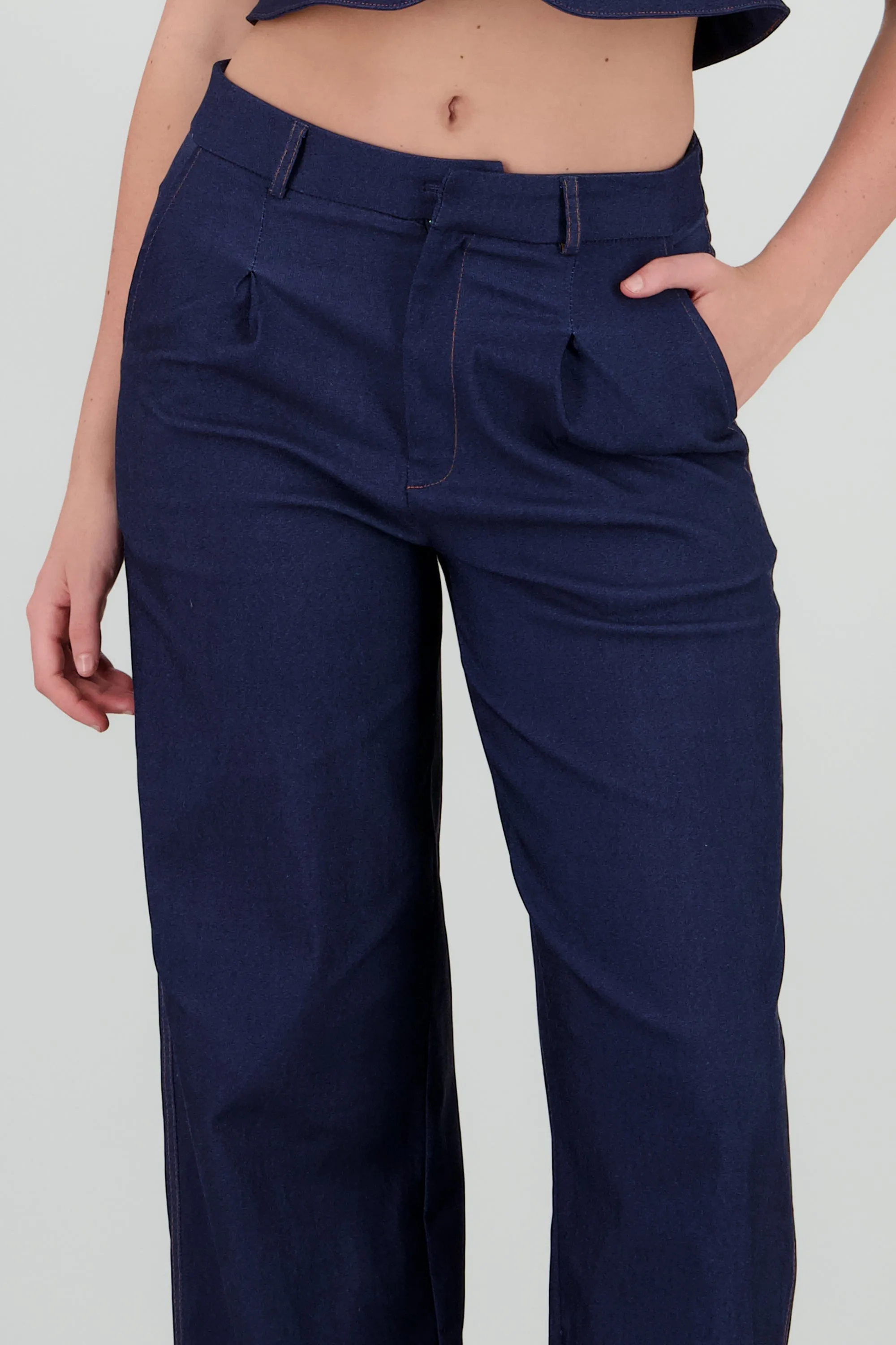 Pantalon amplio detalle pinzas sold by Shasa product image thumbnail 5