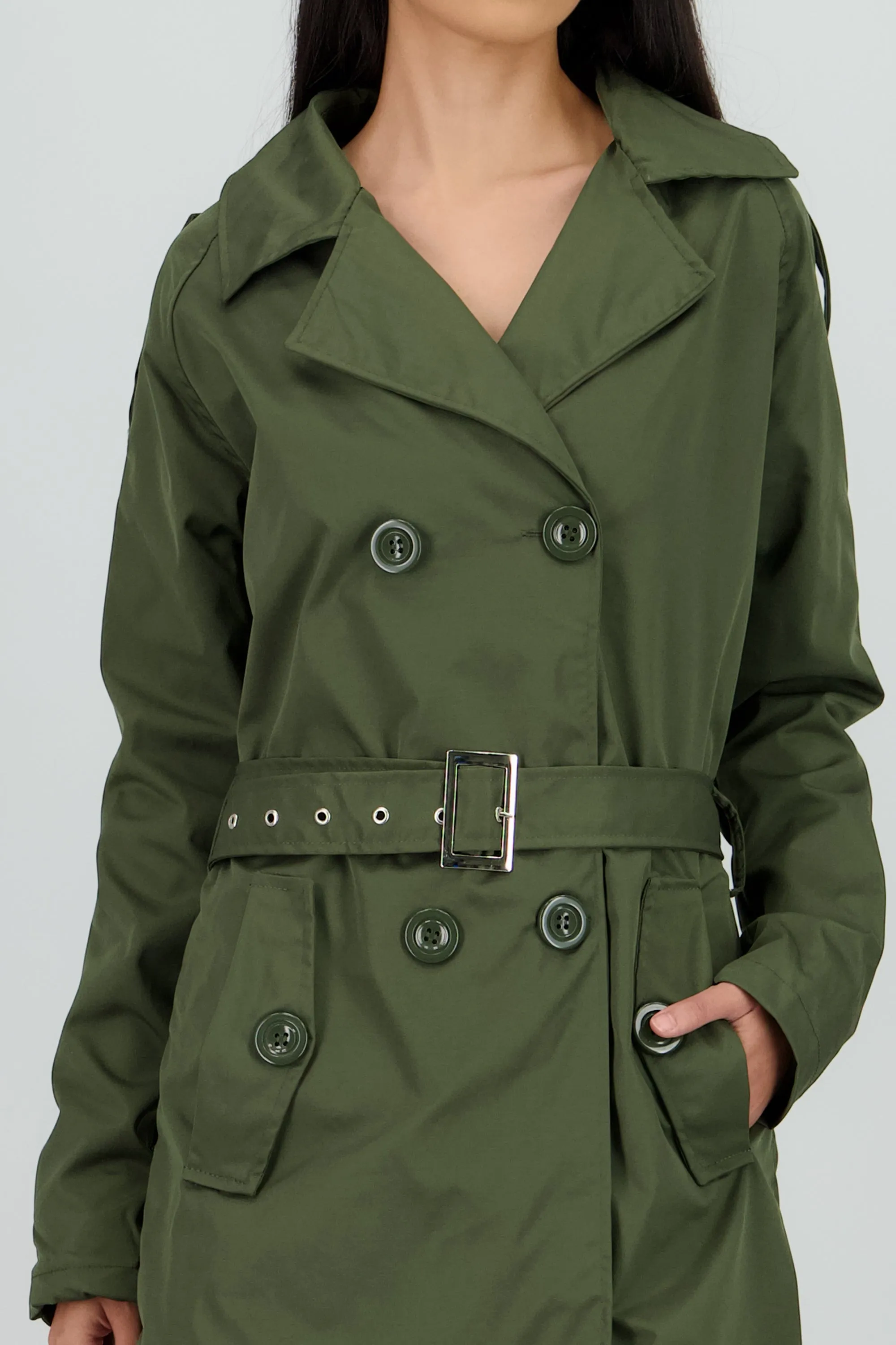 Gabardina midi con cinturon sold by Shasa product image thumbnail 5