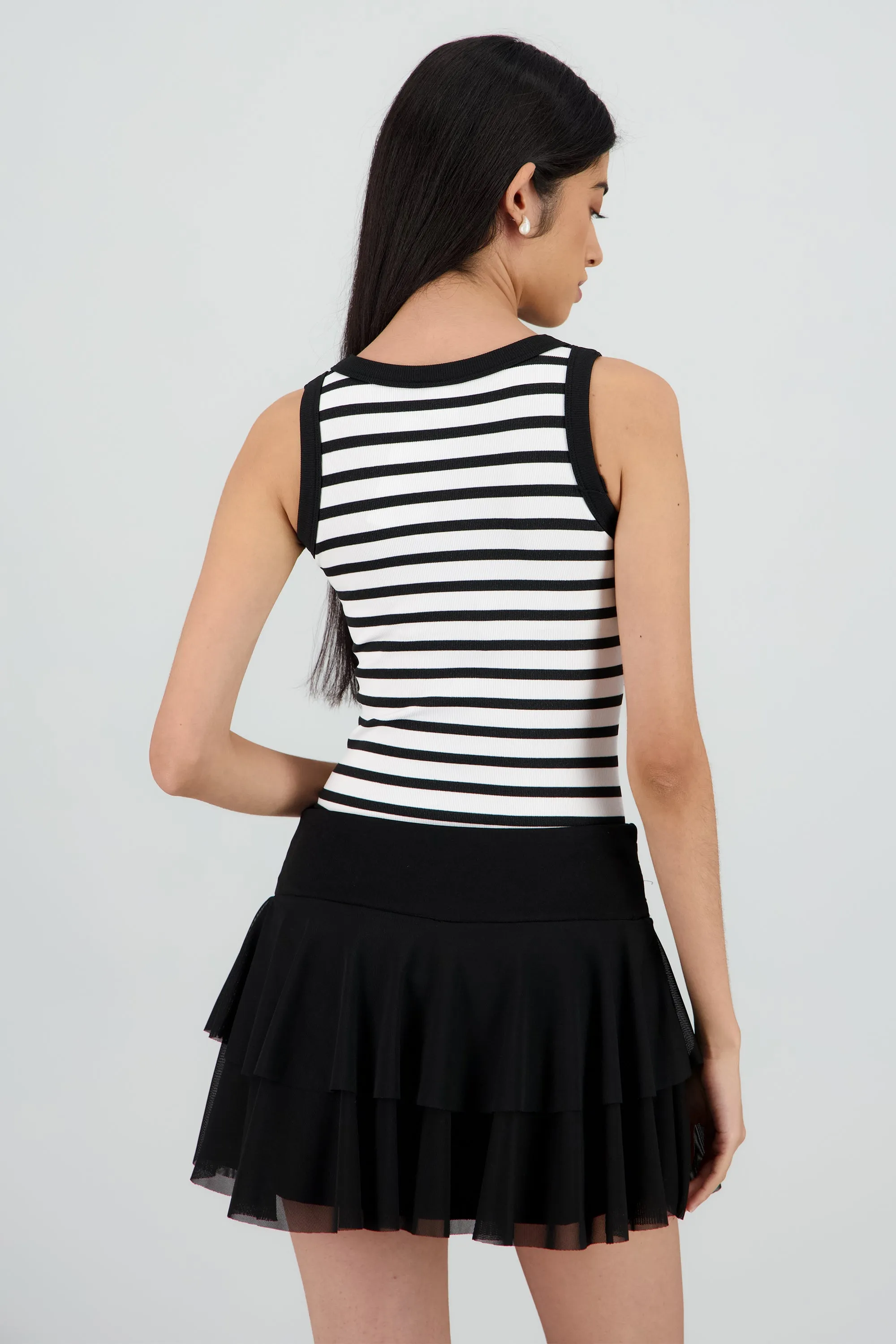 Bodysuit sin mangas rayas seamless sold by Shasa product image thumbnail 4