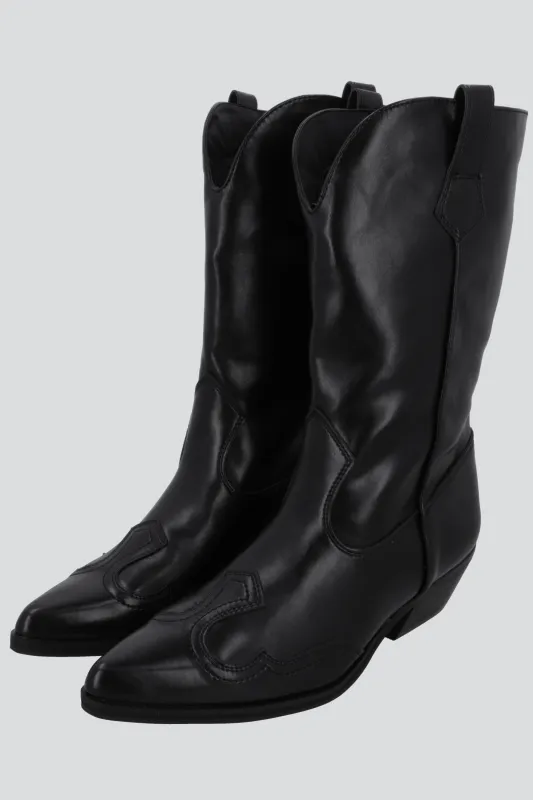 Bota vaquera midi cubeta sold by Shasa