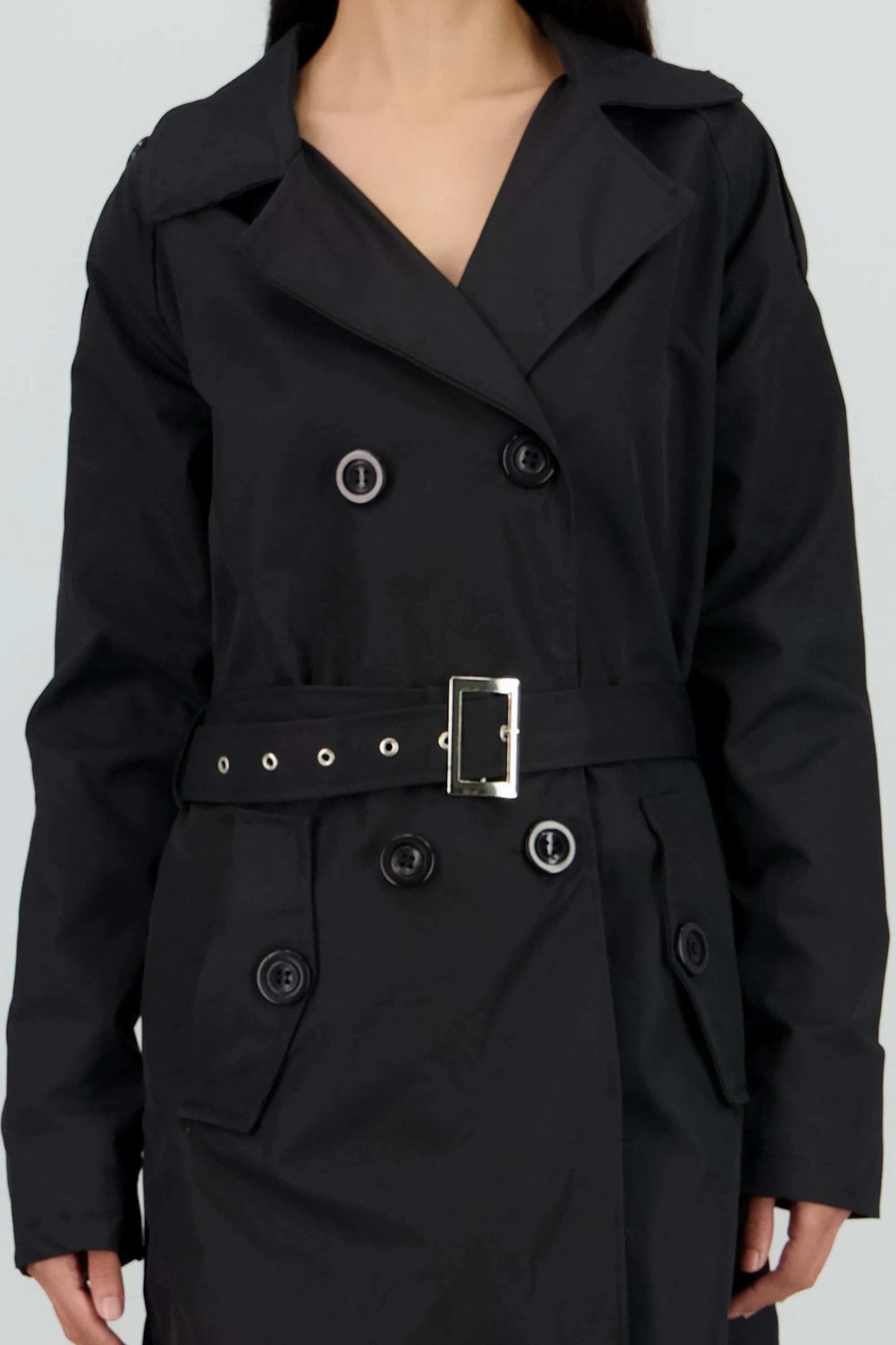 Gabardina midi con cinturon sold by Shasa product image thumbnail 5