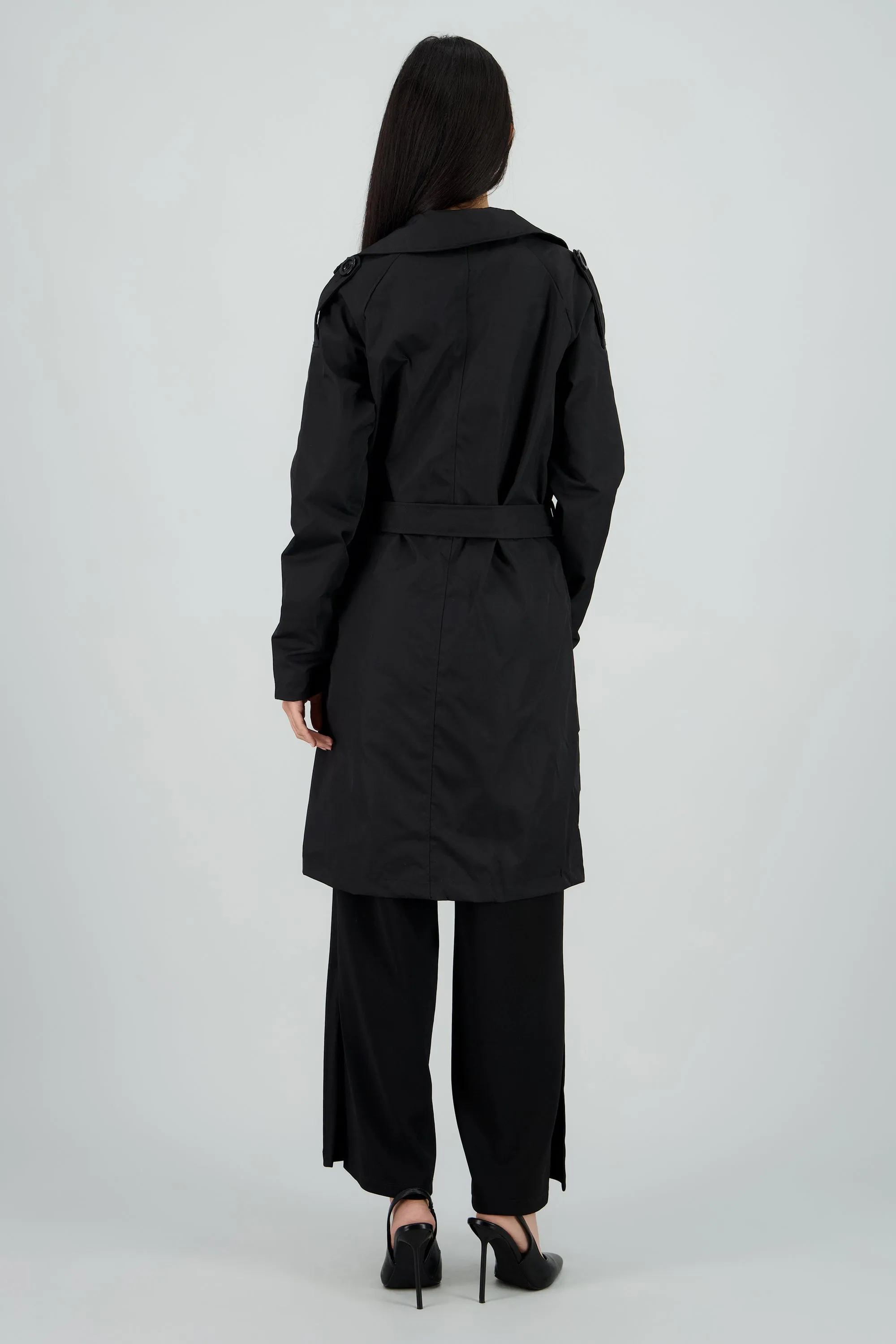 Gabardina midi con cinturon sold by Shasa product image thumbnail 4