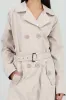 Gabardina midi con cinturon sold by Shasa