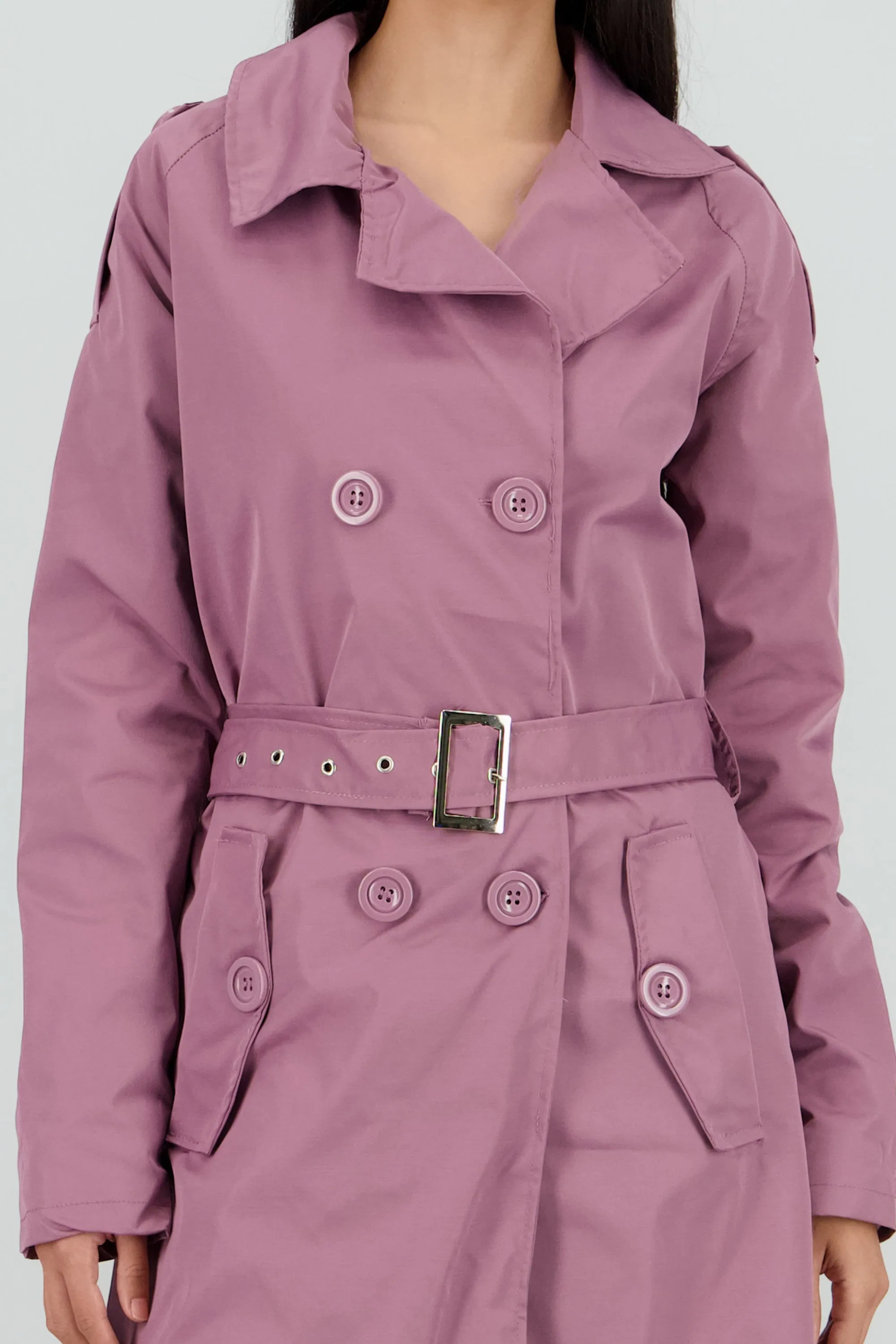 Gabardina midi con cinturon sold by Shasa product image thumbnail 5