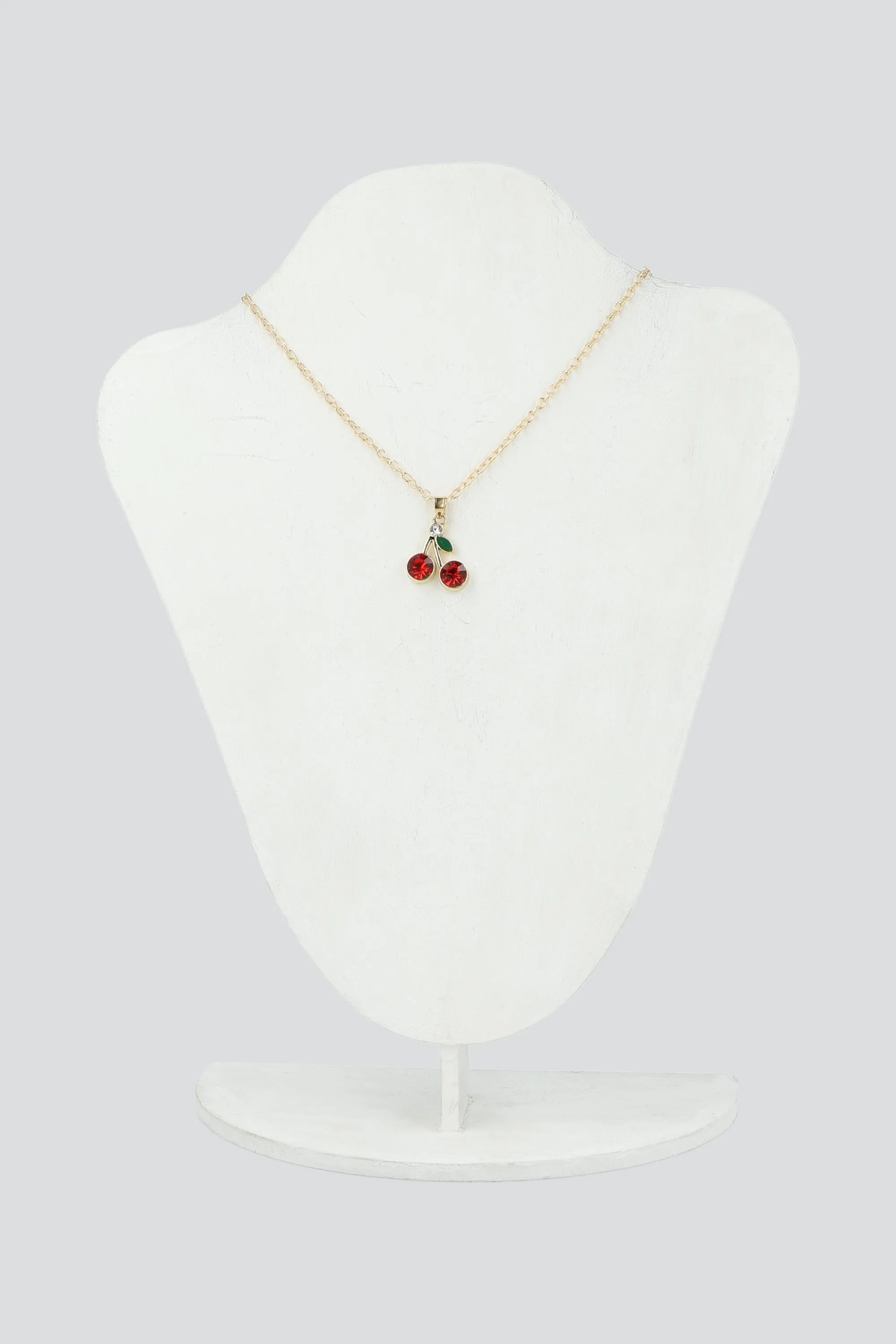 Collar cereza detalle hoja sold by Shasa