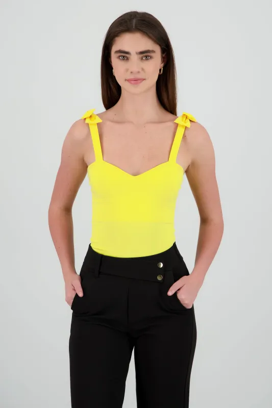 Bodysuit Liso Con Tirante Moños Hypsters sold by Shasa