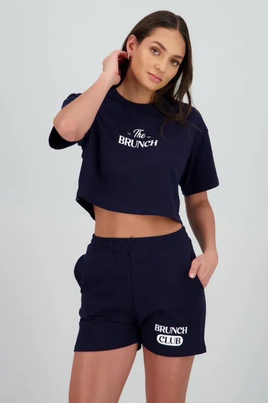 Playera crop The Brunch sold by Shasa