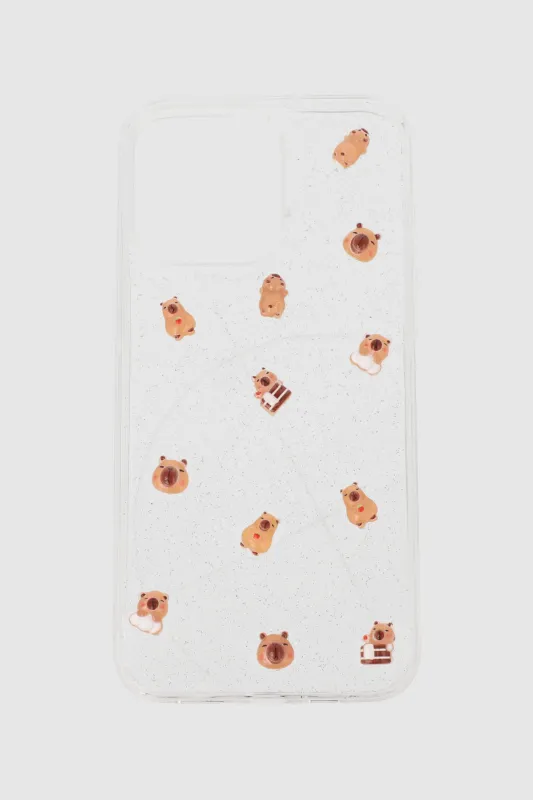 Funda celular i15 pro max mini capibaras sold by Shasa