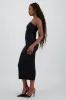 Vestido maxi strapless drapeado hypsters sold by Shasa