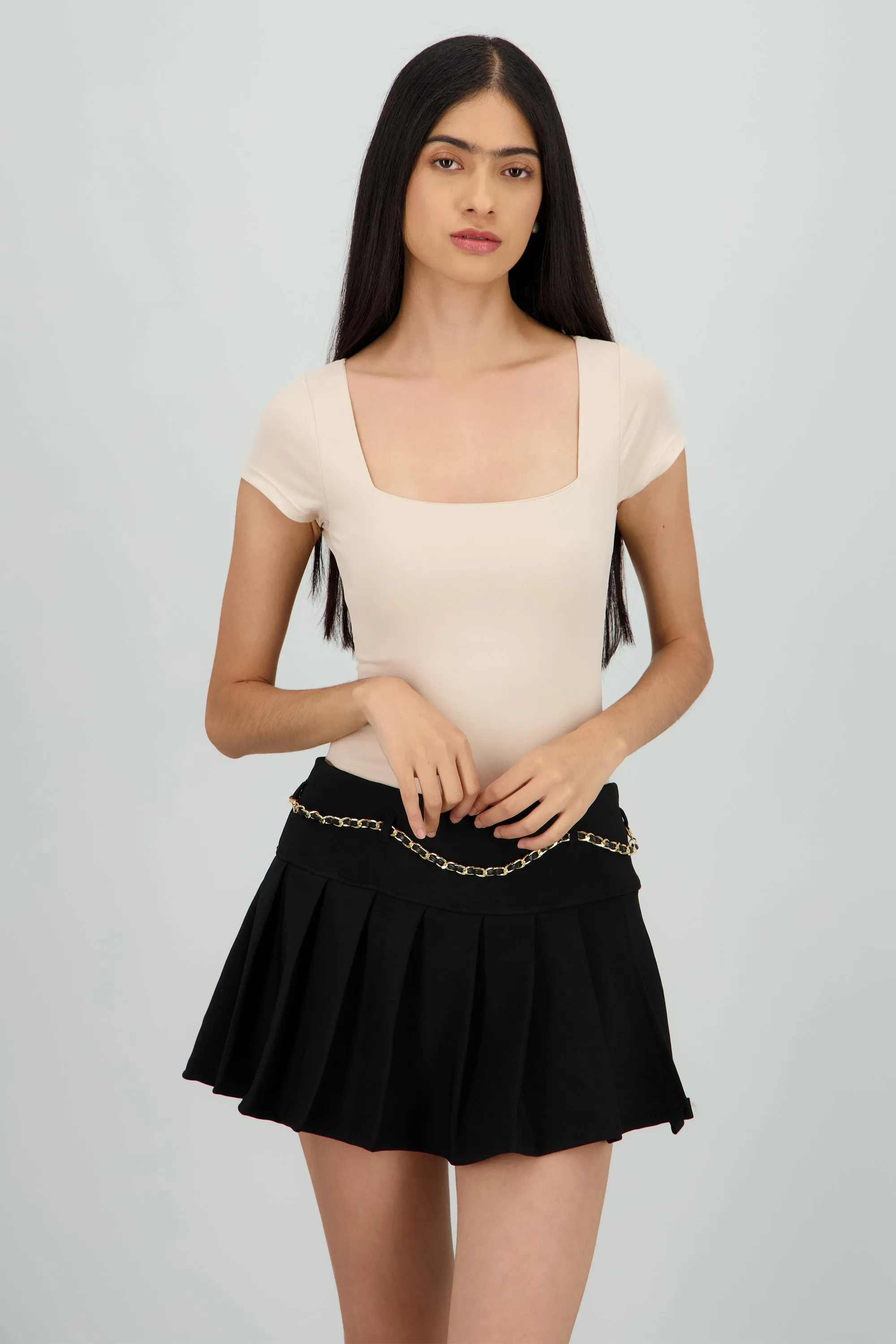 Body manga corta escote cuadrado sold by Shasa product image thumbnail 2