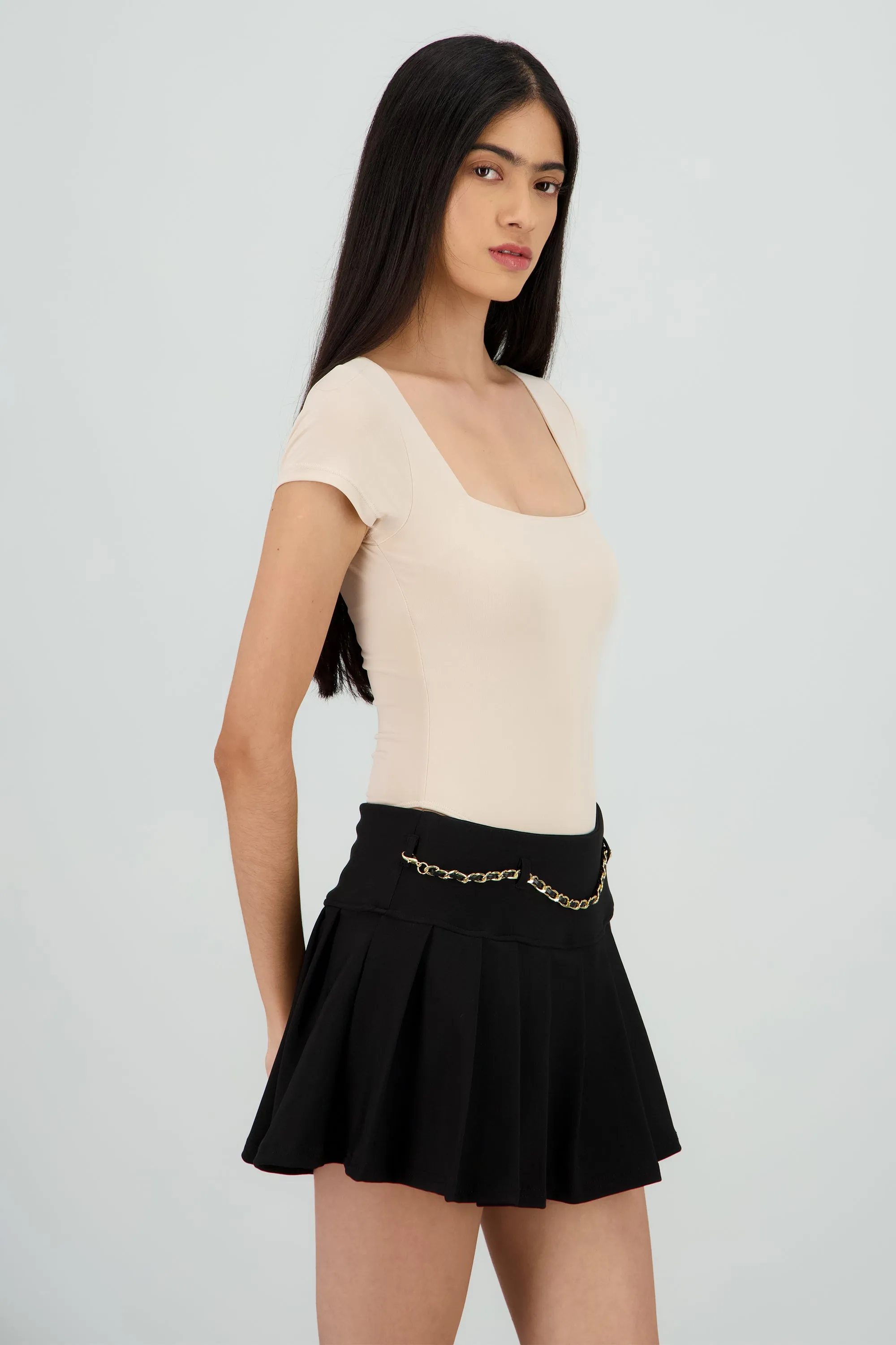 Body manga corta escote cuadrado sold by Shasa product image thumbnail 3