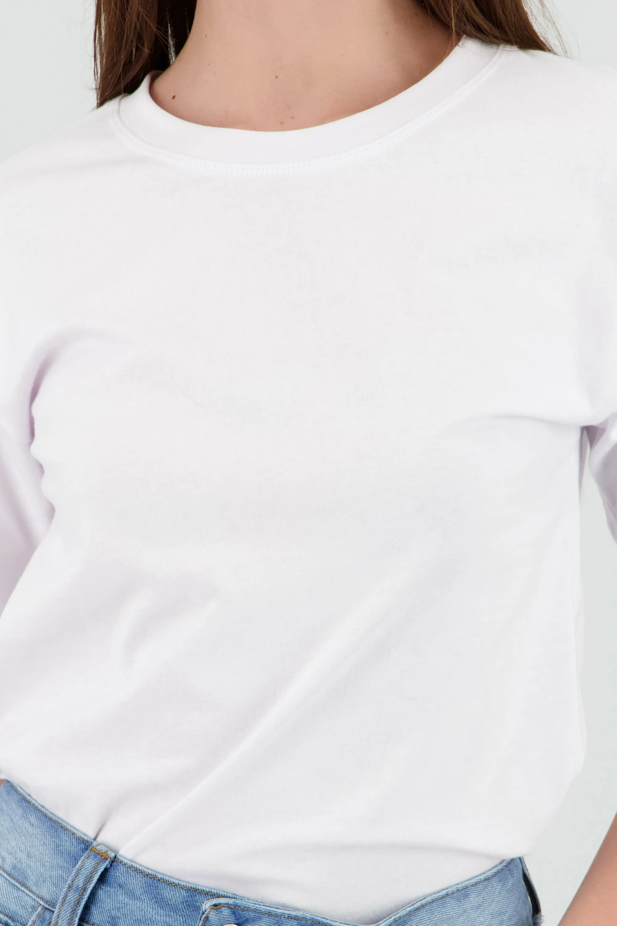 Playera oversized lisa manga corta sold by Shasa product image thumbnail 5