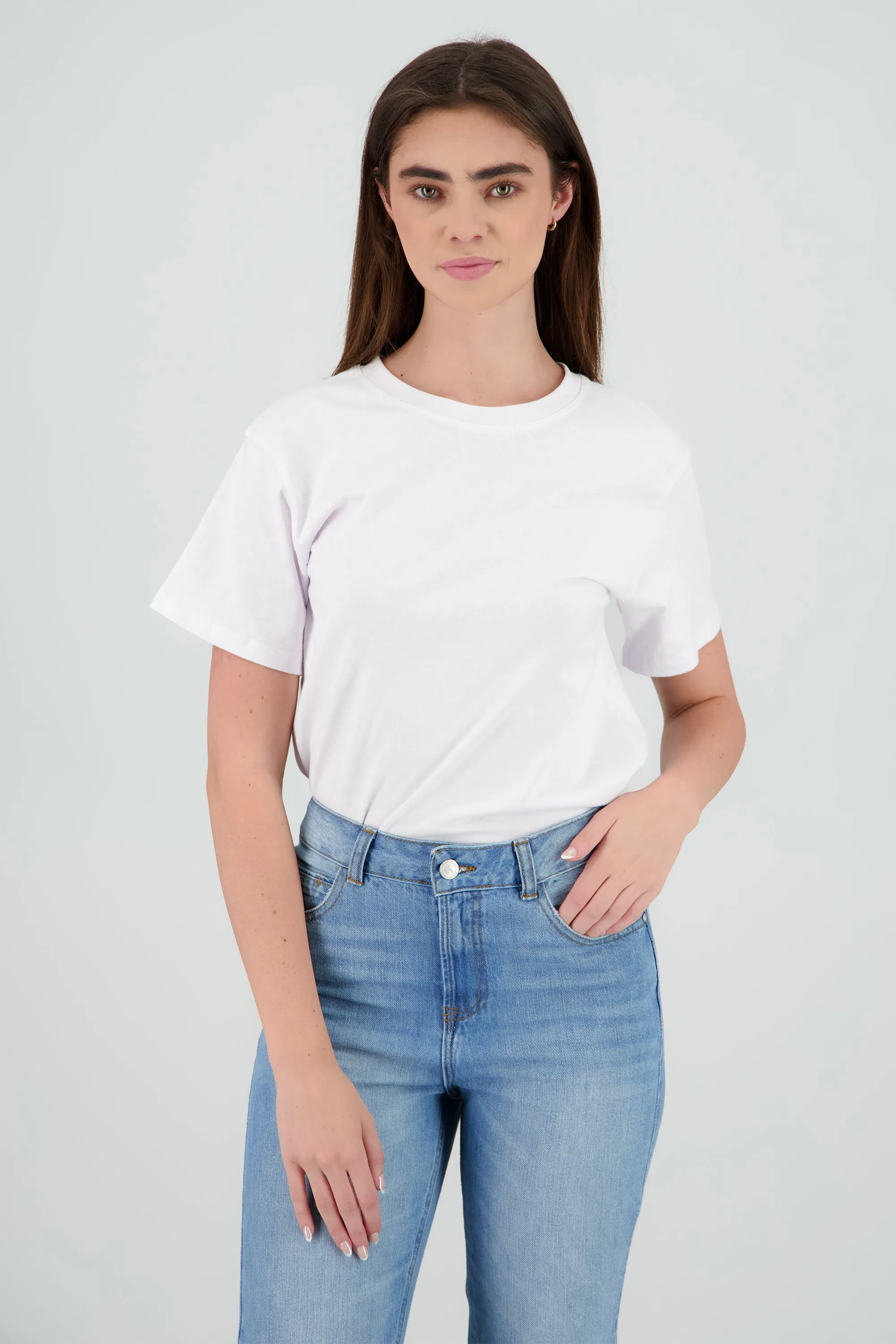 Playera oversized lisa manga corta sold by Shasa