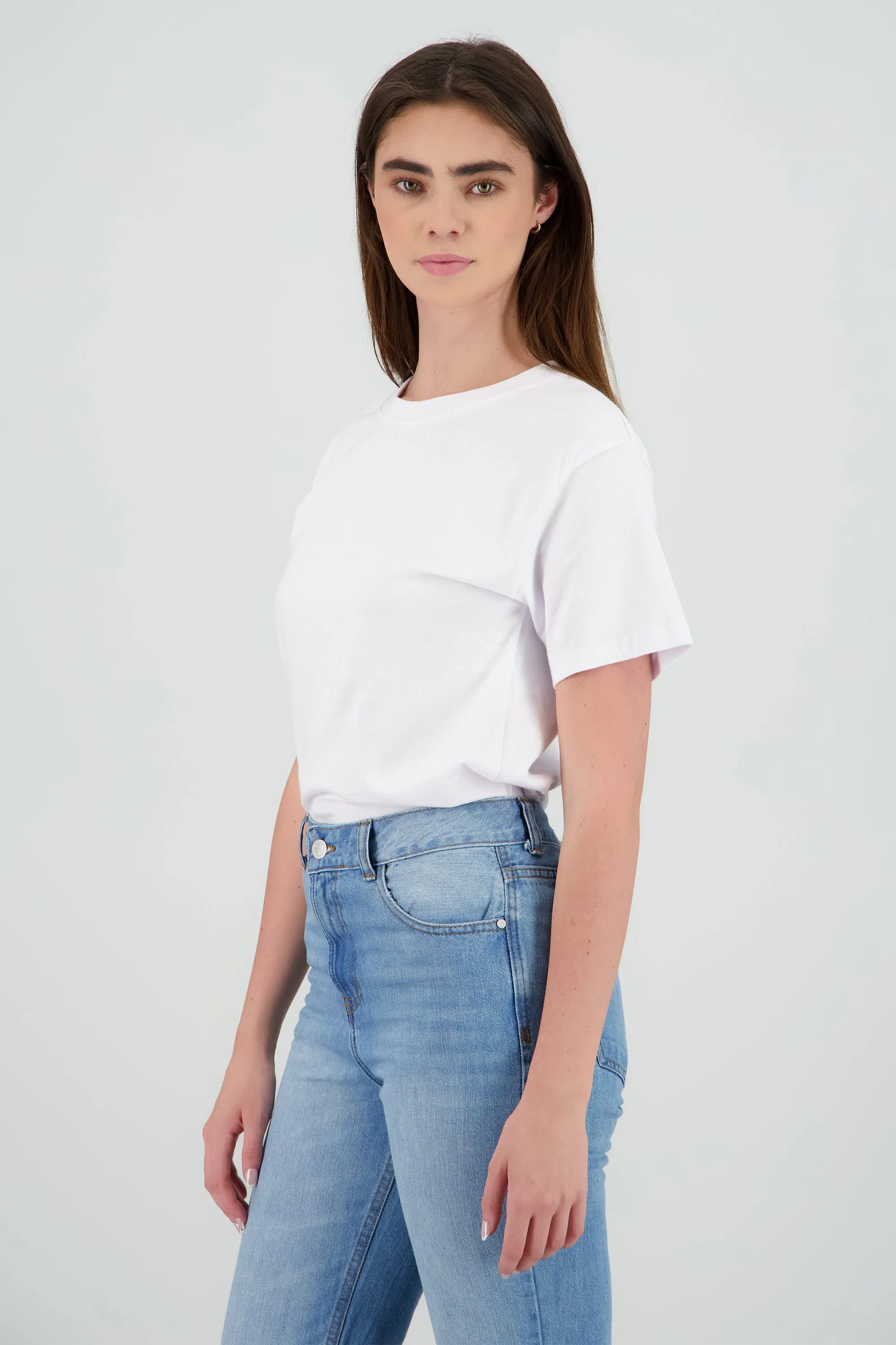 Playera oversized lisa manga corta sold by Shasa product image thumbnail 3