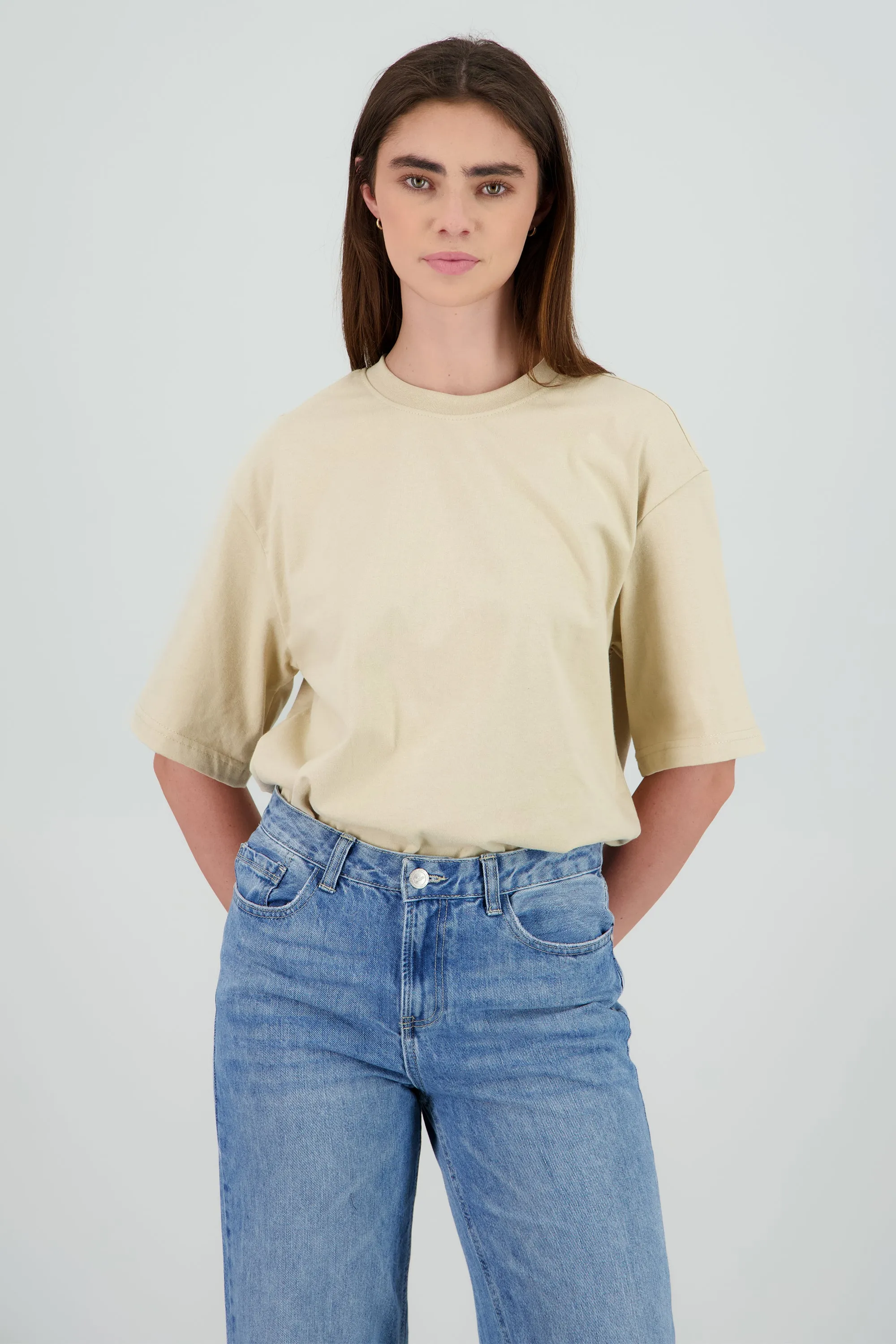 Playera manga corta lisa detalle cuello sold by Shasa product image thumbnail 2