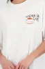 Playera estampada cafe sold by Shasa