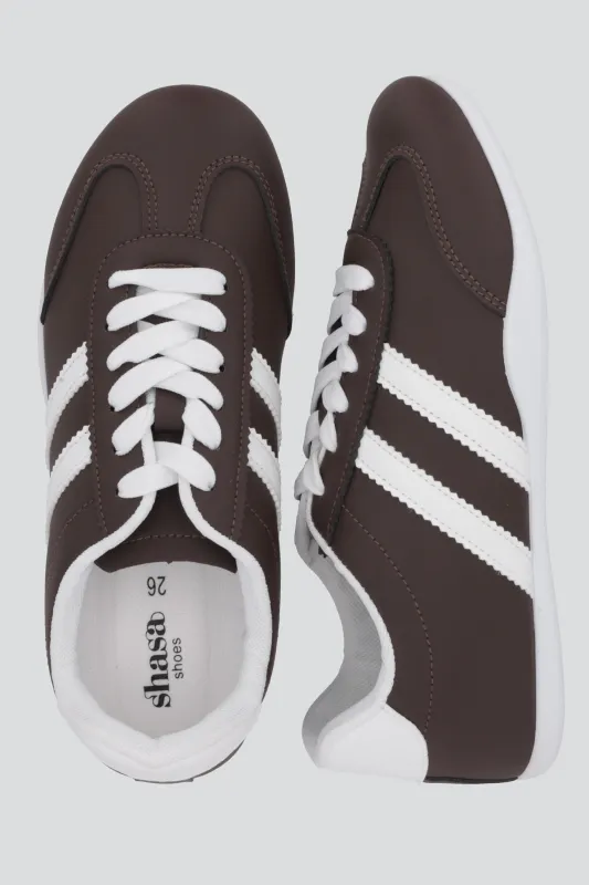 Tenis estilo retros dos lineas sold by Shasa