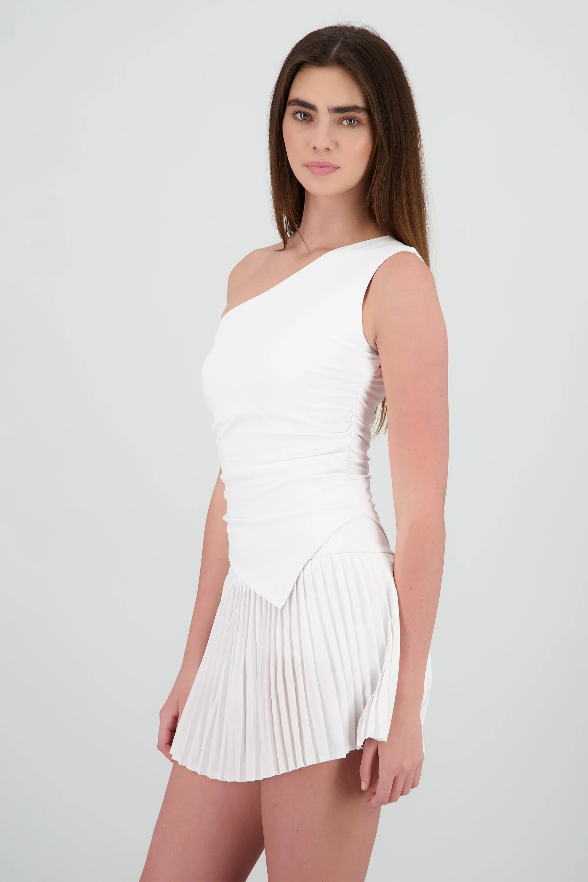 Top un hombro frunce en costados sold by Shasa product image thumbnail 3