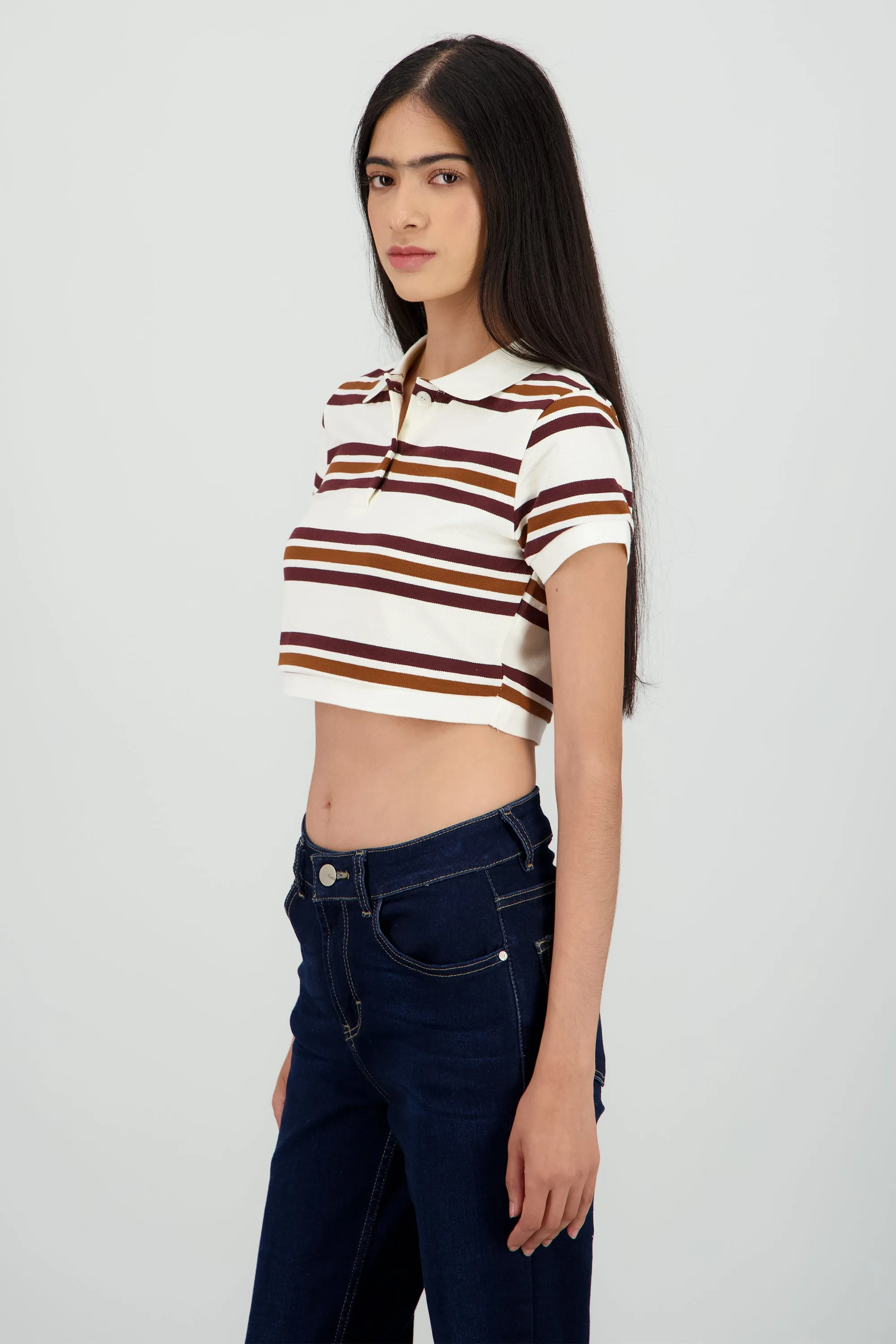 Top cuello polo rayas sold by Shasa product image thumbnail 3