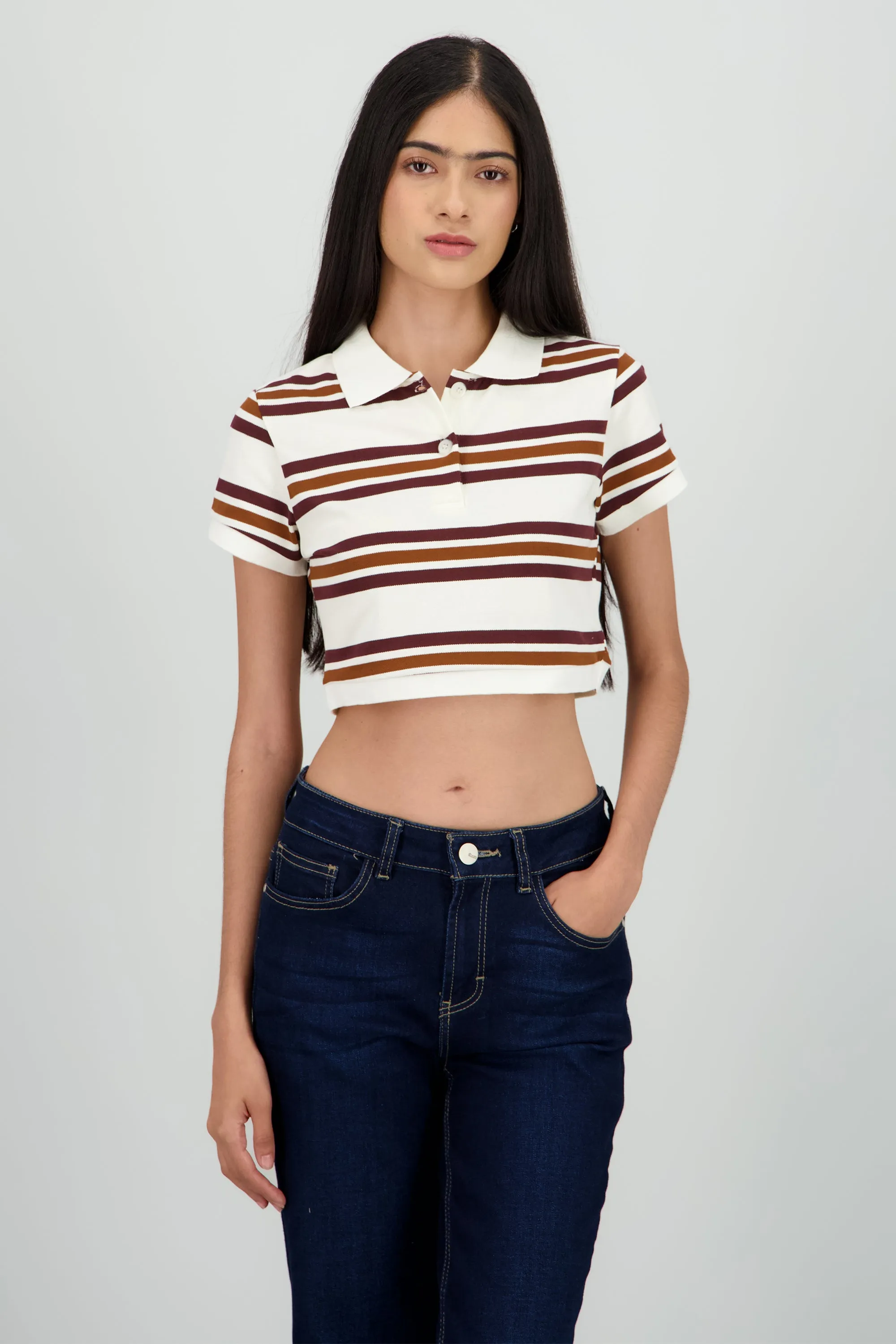 Top cuello polo rayas sold by Shasa product image thumbnail 2