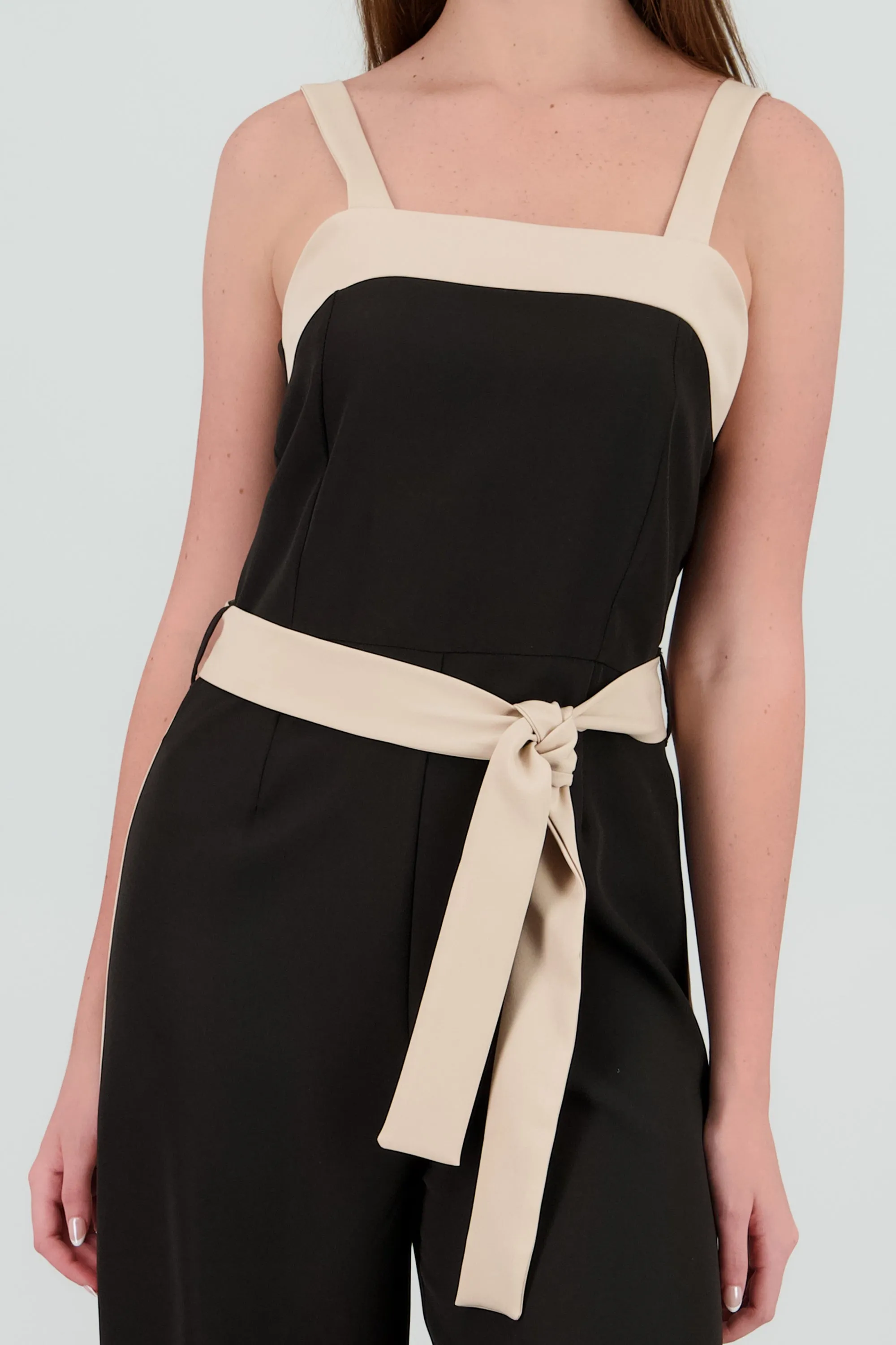 Jumpsuit escote cuadrado contraste sold by Shasa product image thumbnail 5