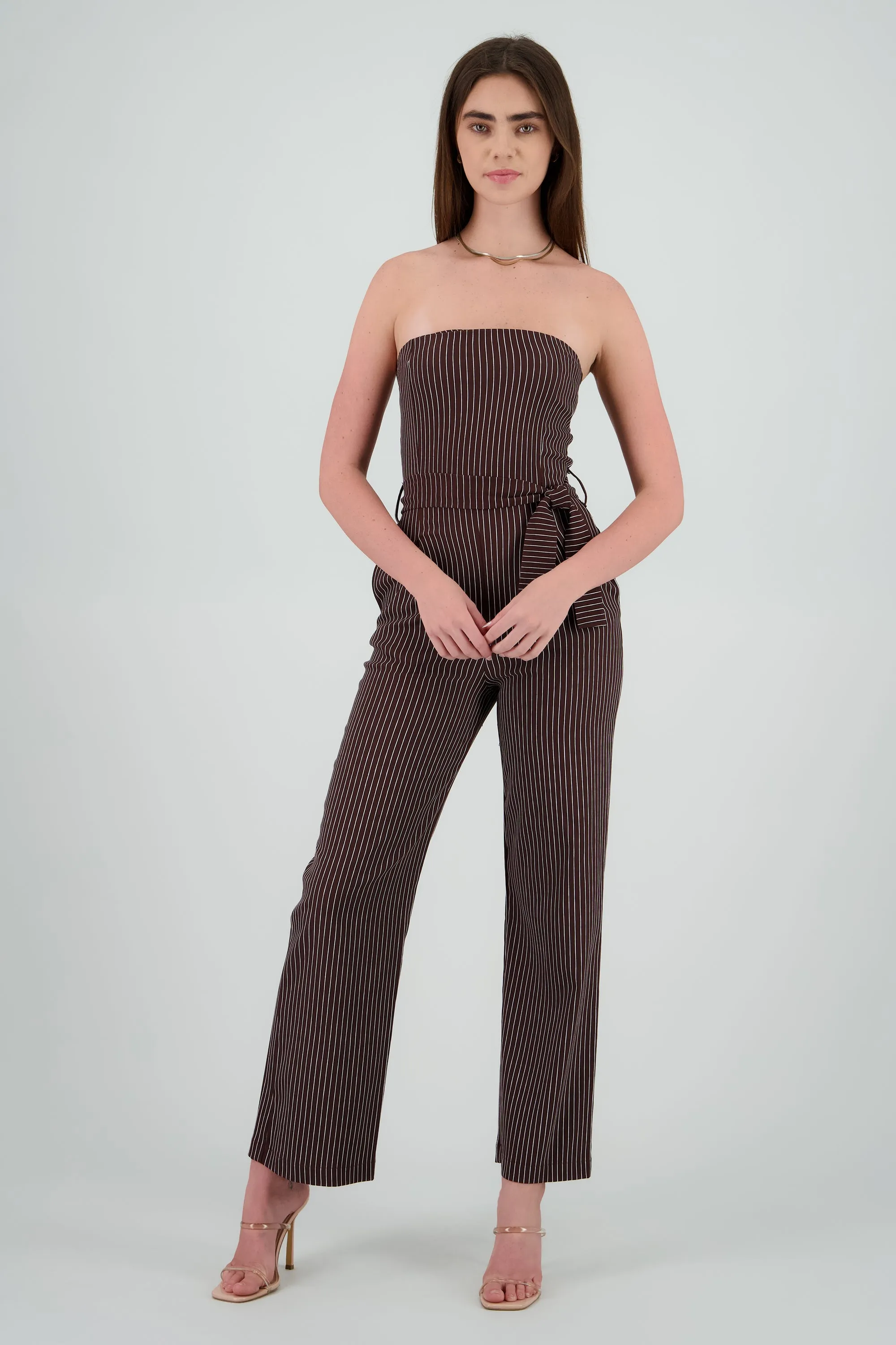 Jumpsuit strapples rayas detalle laso sold by Shasa product image thumbnail 2