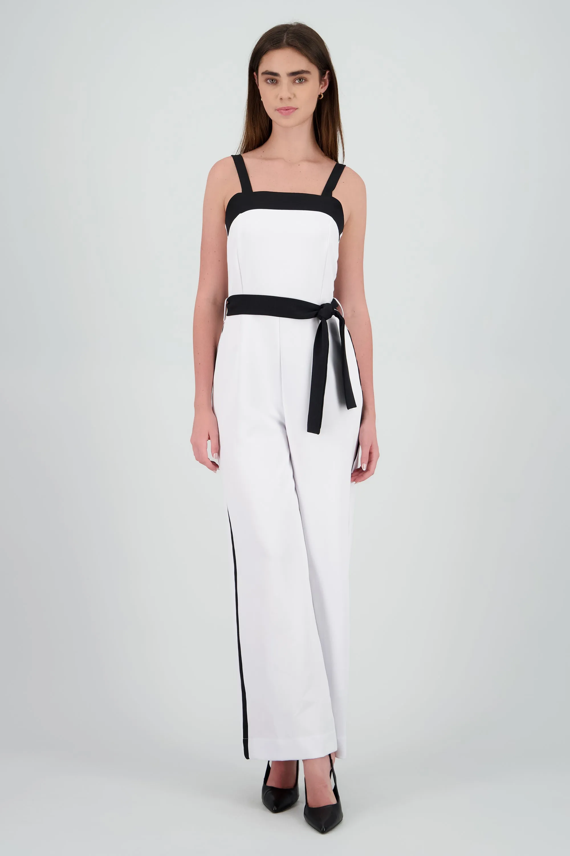 Jumpsuit escote cuadrado contraste sold by Shasa product image thumbnail 2