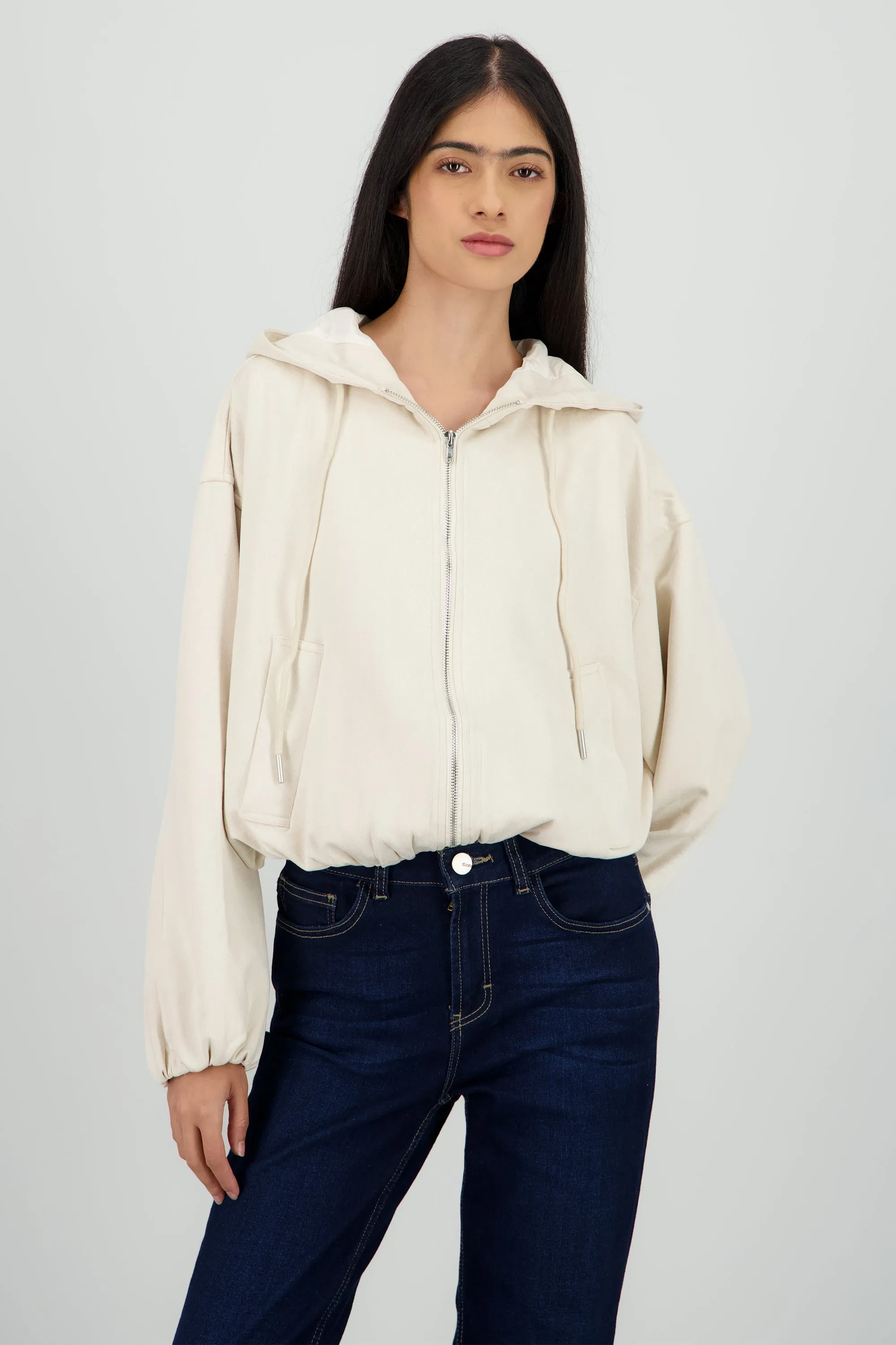 Chamarra suede cierre sold by Shasa product image thumbnail 2