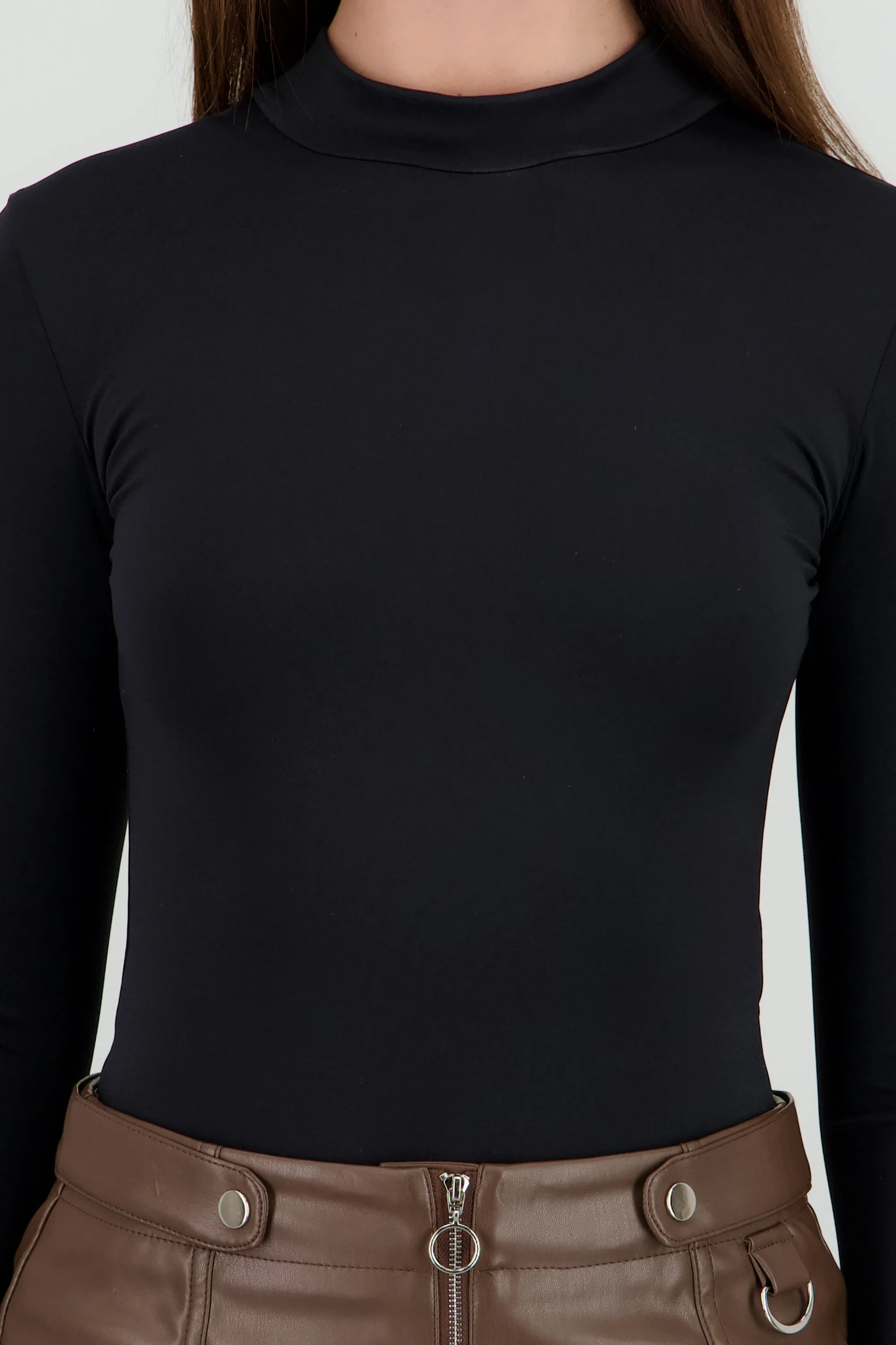 Bodysuit liso manga larga cuello alto sold by Shasa product image thumbnail 5