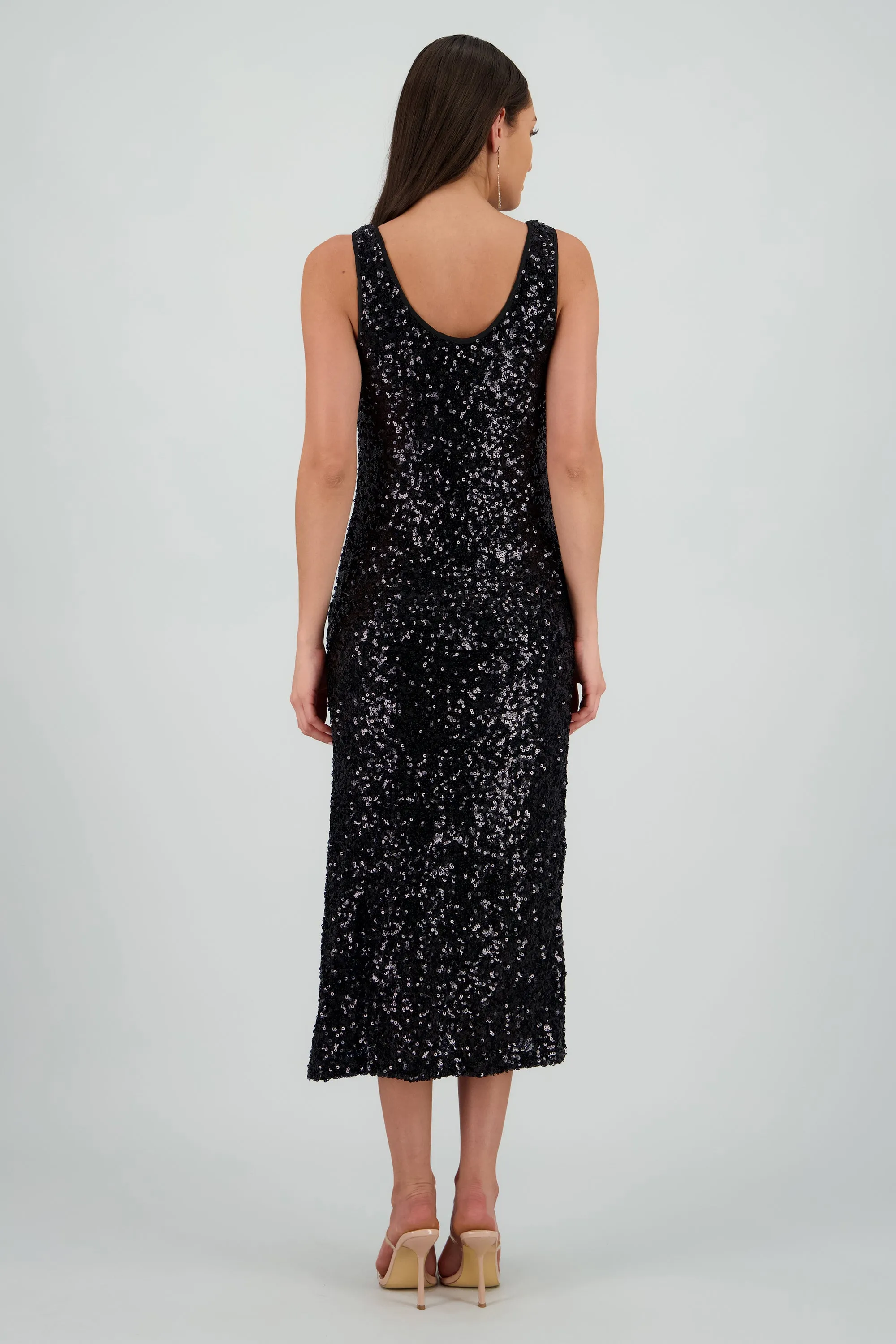 Vestido midi lentejuelas sold by Shasa product image thumbnail 4