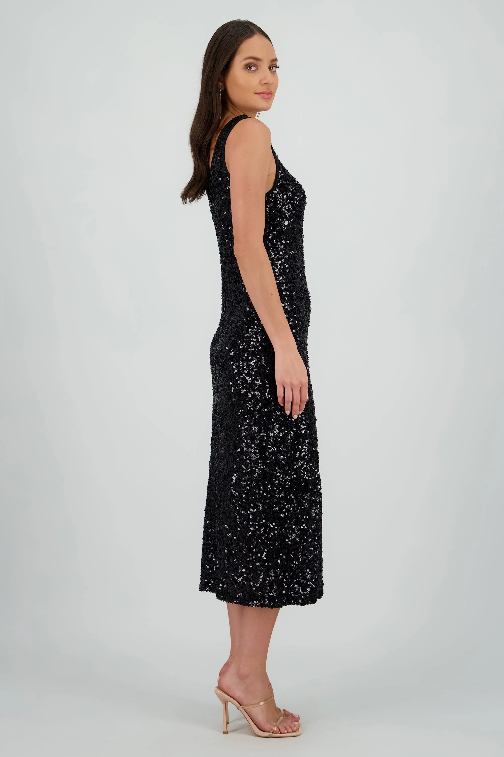 Vestido midi lentejuelas sold by Shasa product image thumbnail 3