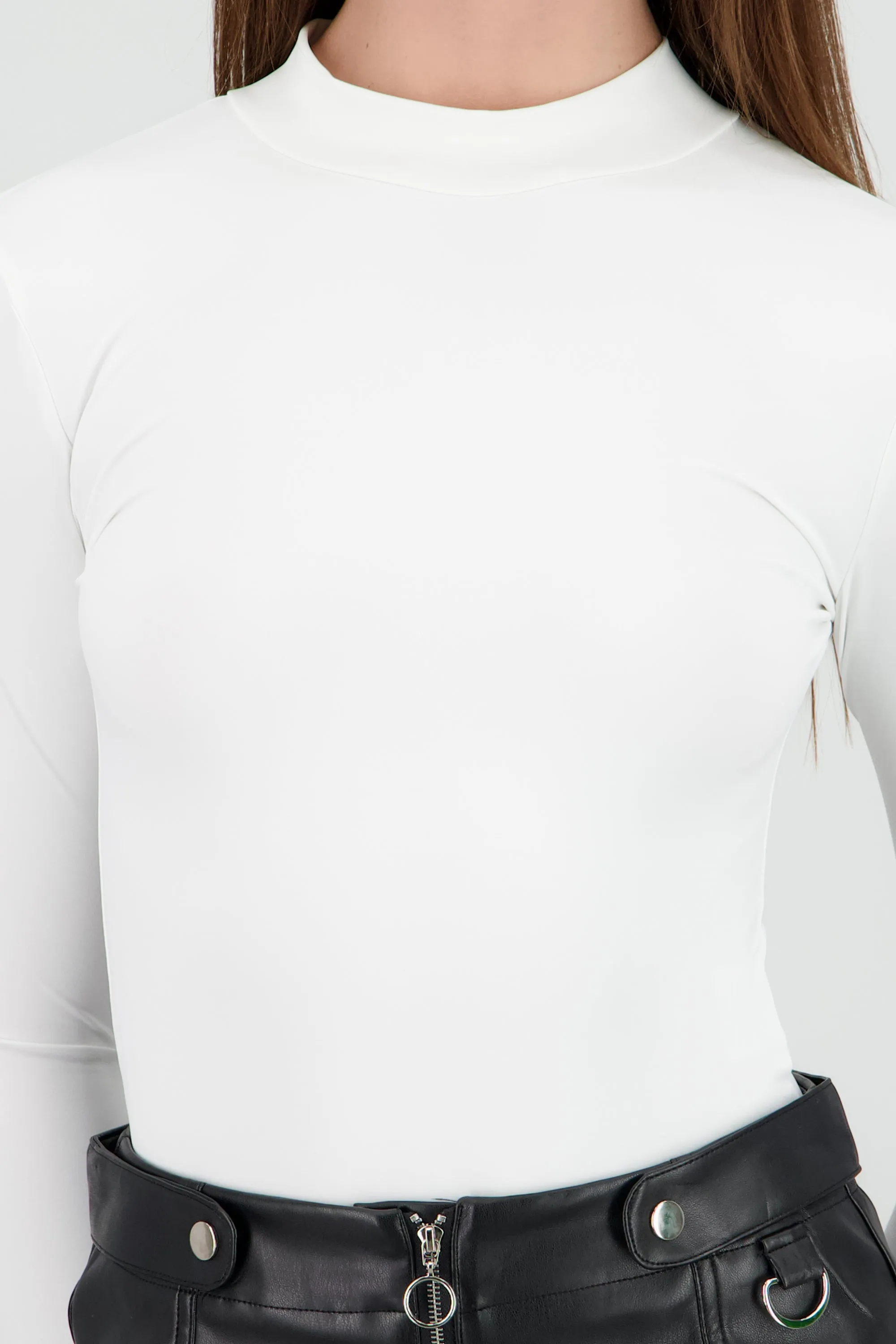 Bodysuit liso manga larga cuello alto sold by Shasa product image thumbnail 5