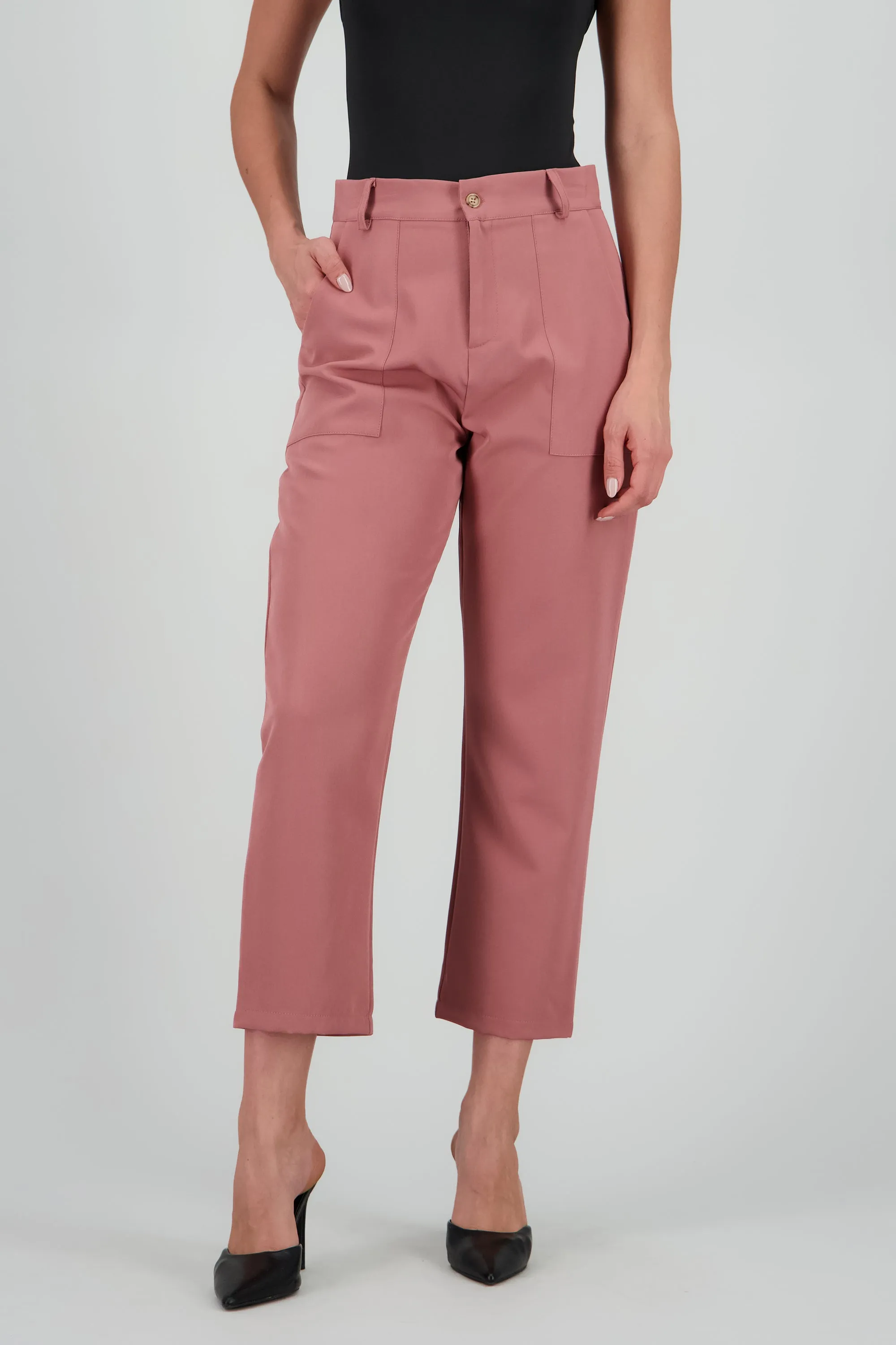 Pantalón Cintura Alta Capri Bolsas sold by Shasa product image thumbnail 2