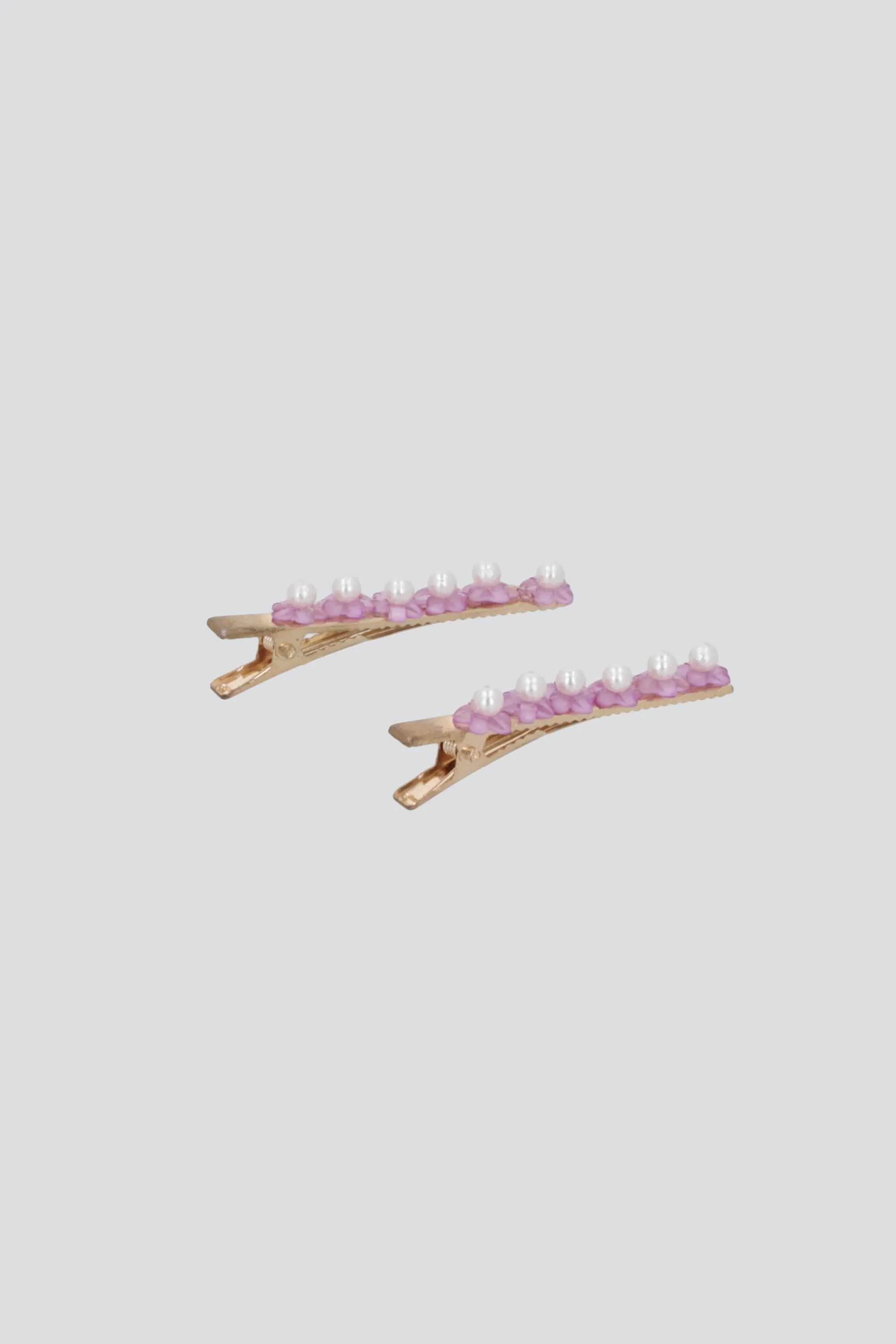 Set 2 Piezas Pasador Flores Perlas sold by Shasa product image thumbnail 2