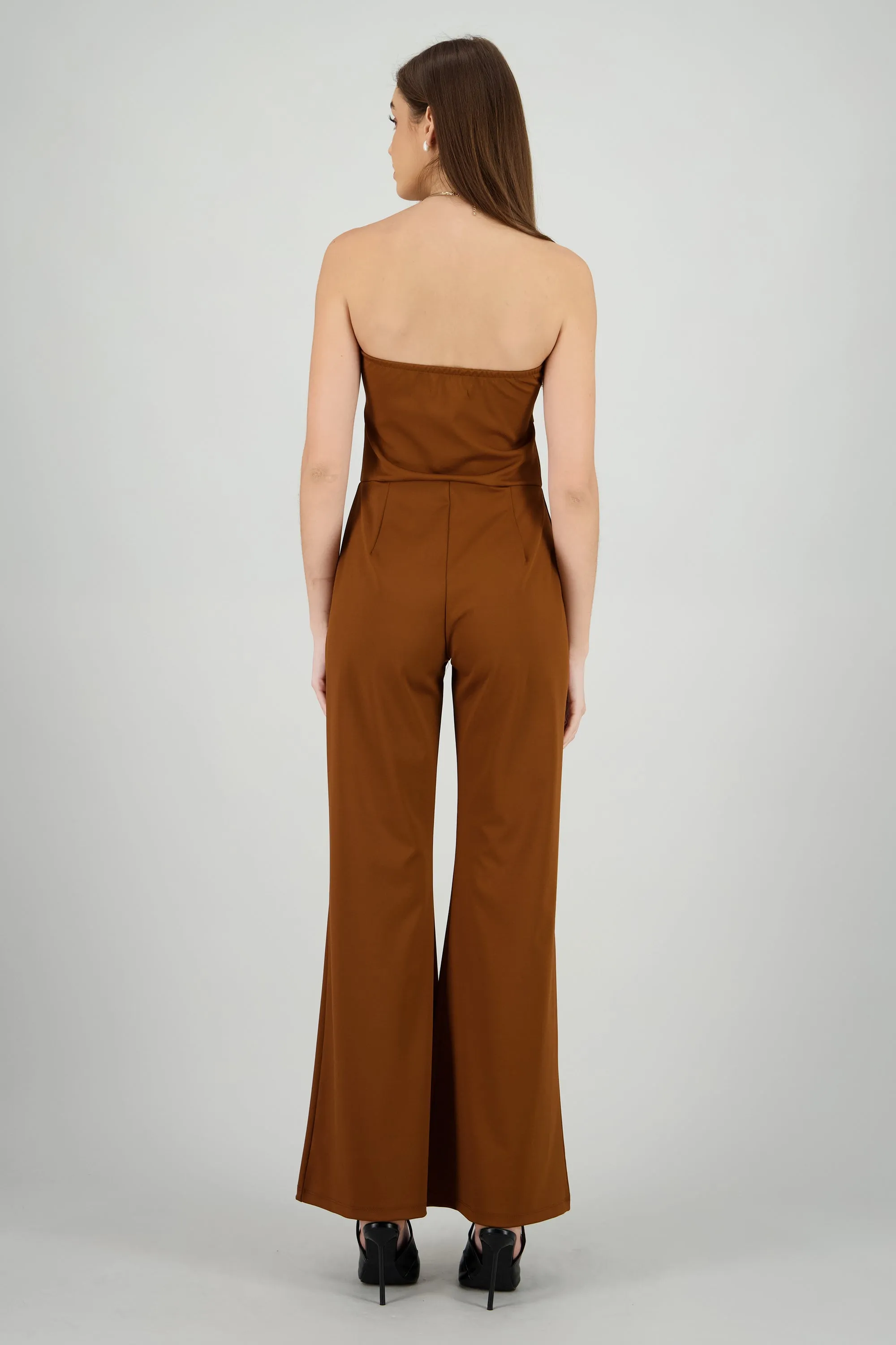 Jumpsuit strapless detalle fruncido sold by Shasa product image thumbnail 4