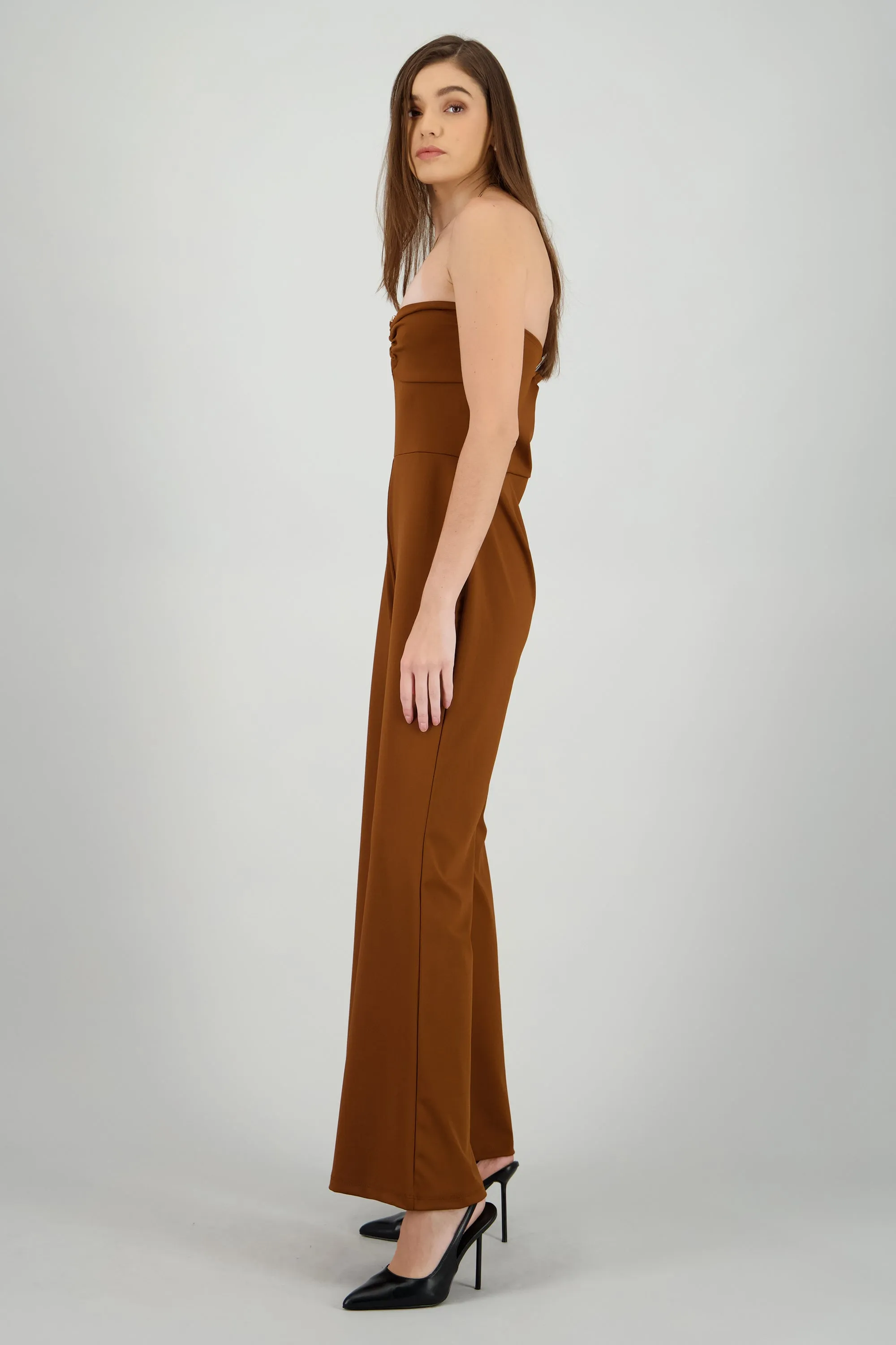 Jumpsuit strapless detalle fruncido sold by Shasa product image thumbnail 3
