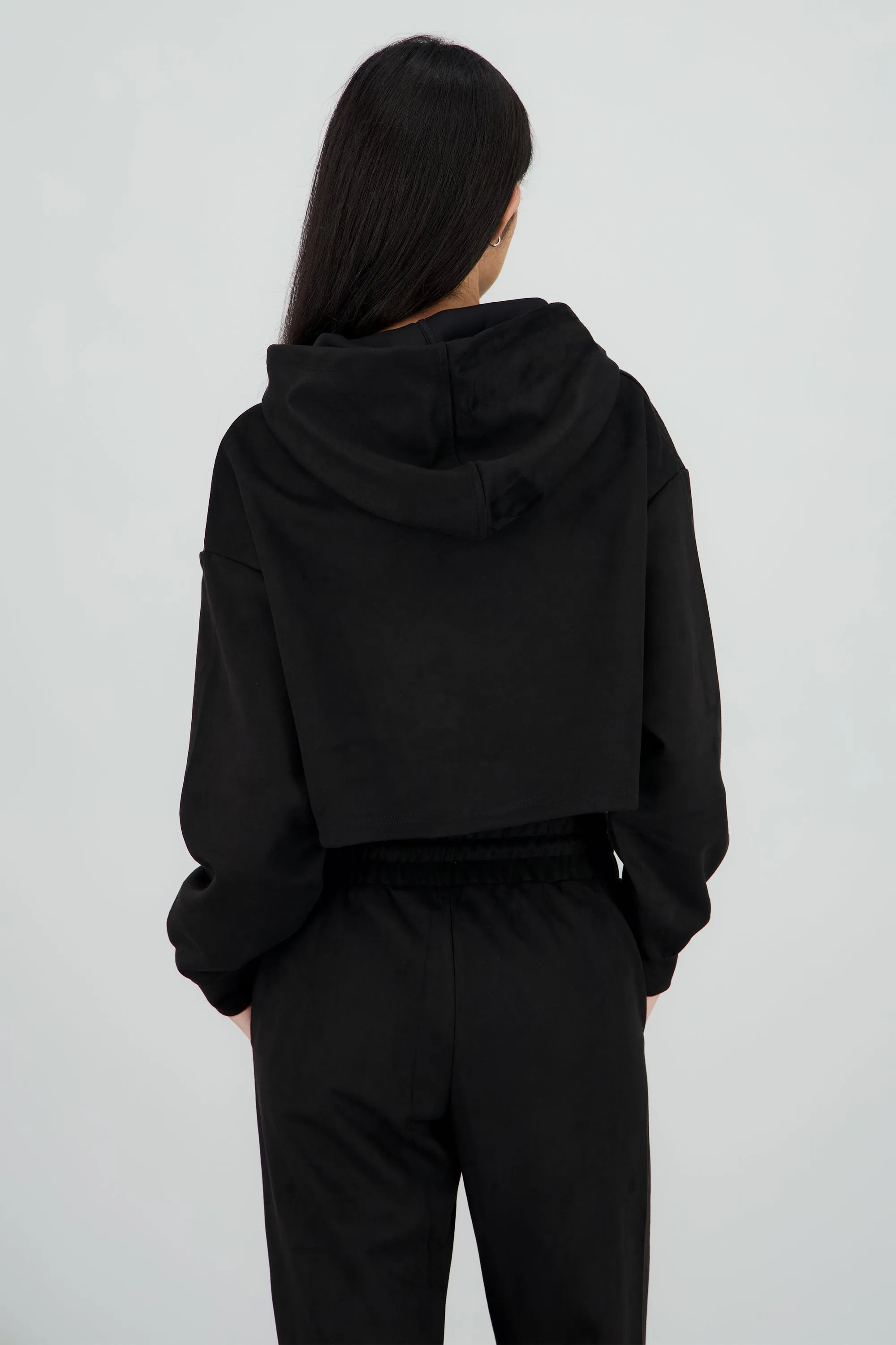 Sudadera crop detalle textura sold by Shasa product image thumbnail 4