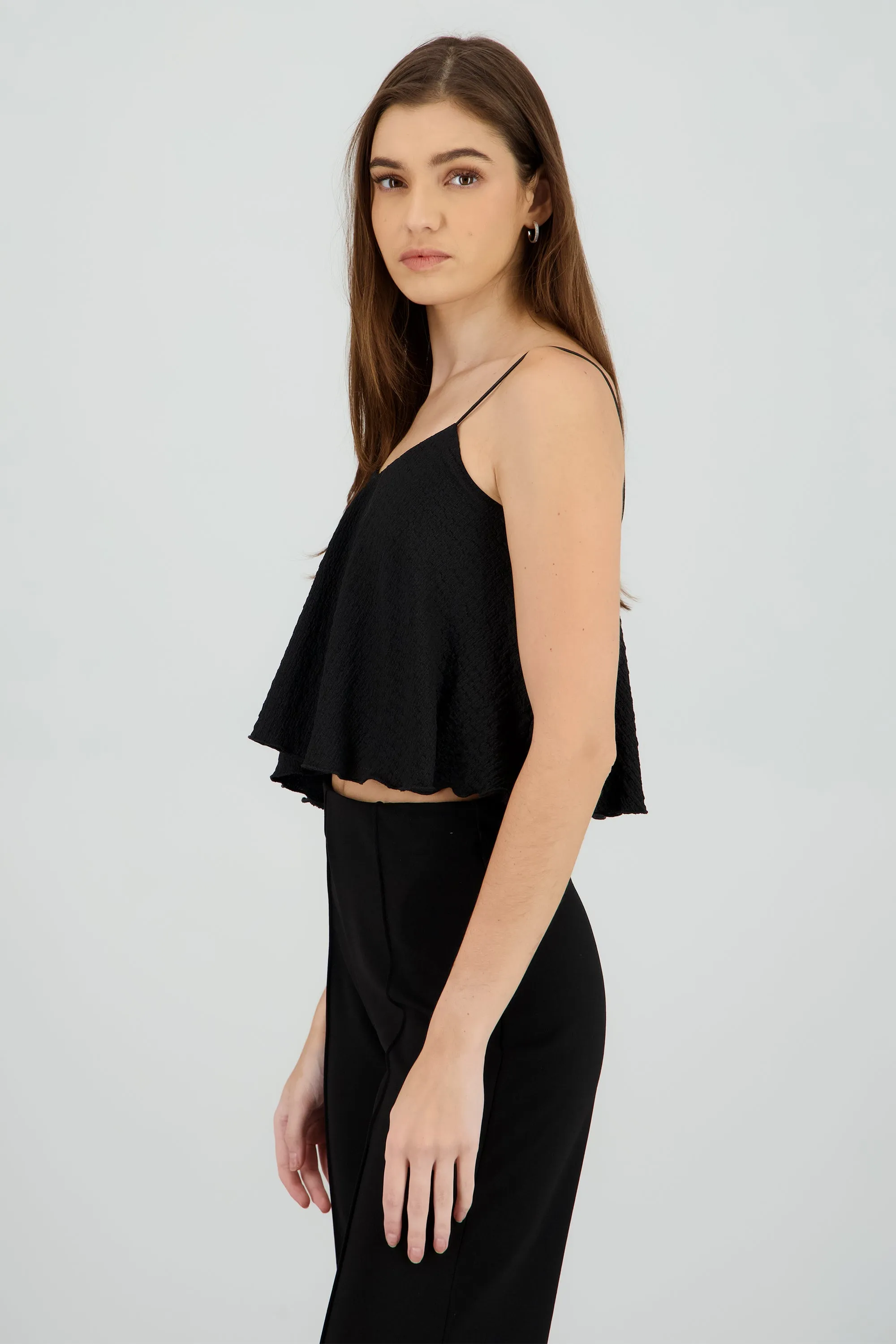 Top crop tirantes detalle textura sold by Shasa product image thumbnail 3