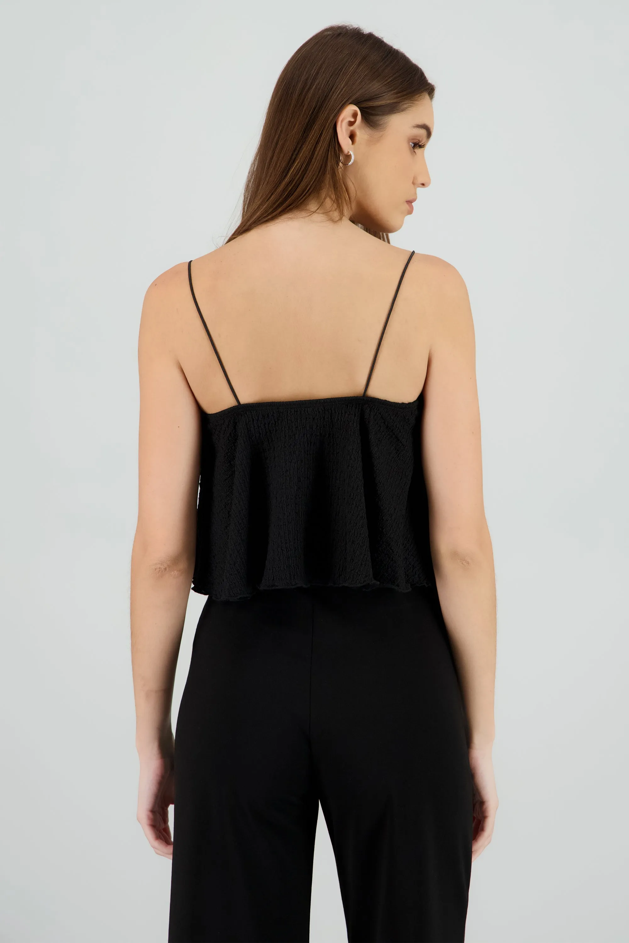 Top crop tirantes detalle textura sold by Shasa product image thumbnail 4