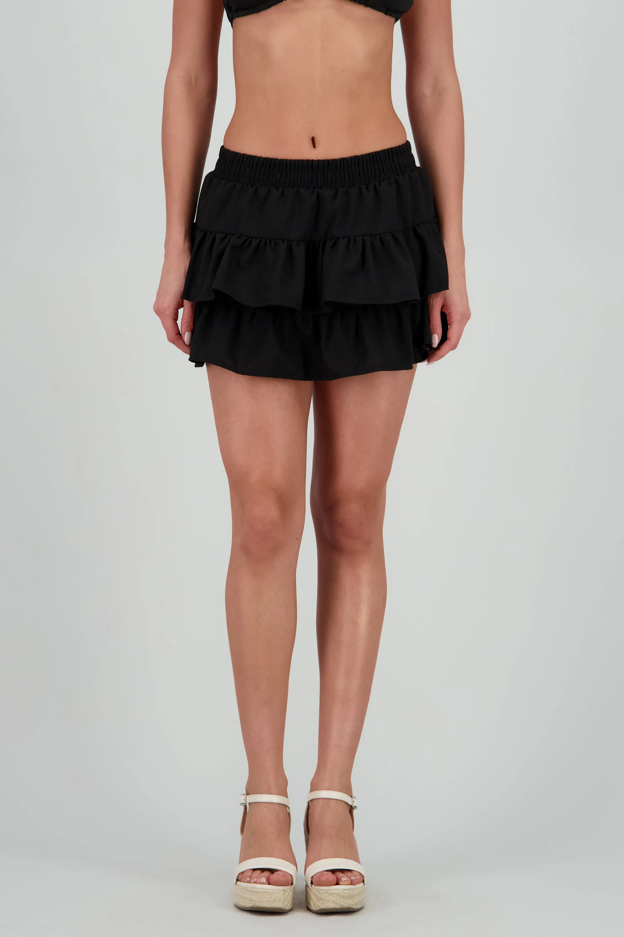 Falda mini doble olán en manta sold by Shasa product image thumbnail 2