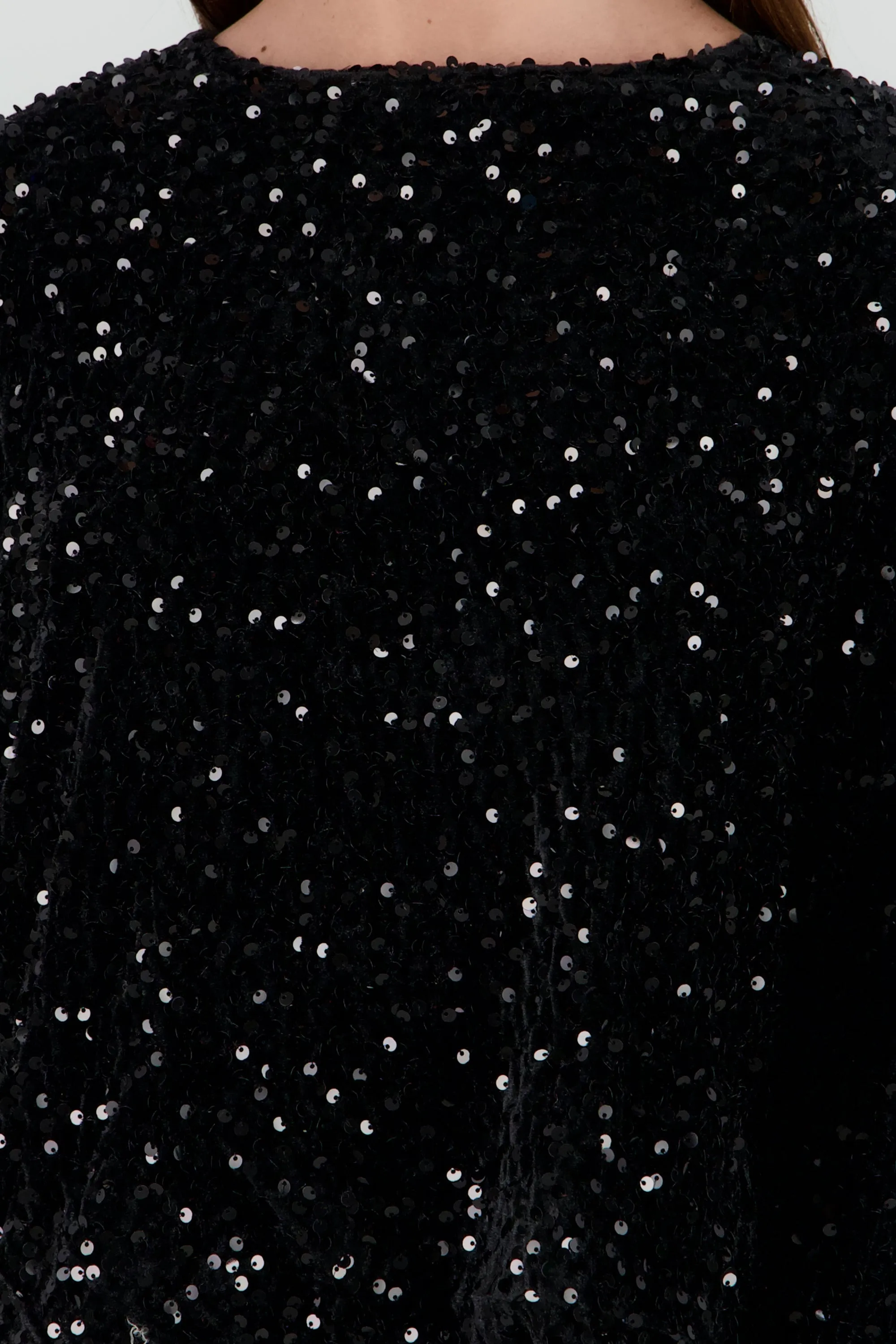 Blusa lentejuelas detalle escote espalda con moño sold by Shasa product image thumbnail 5