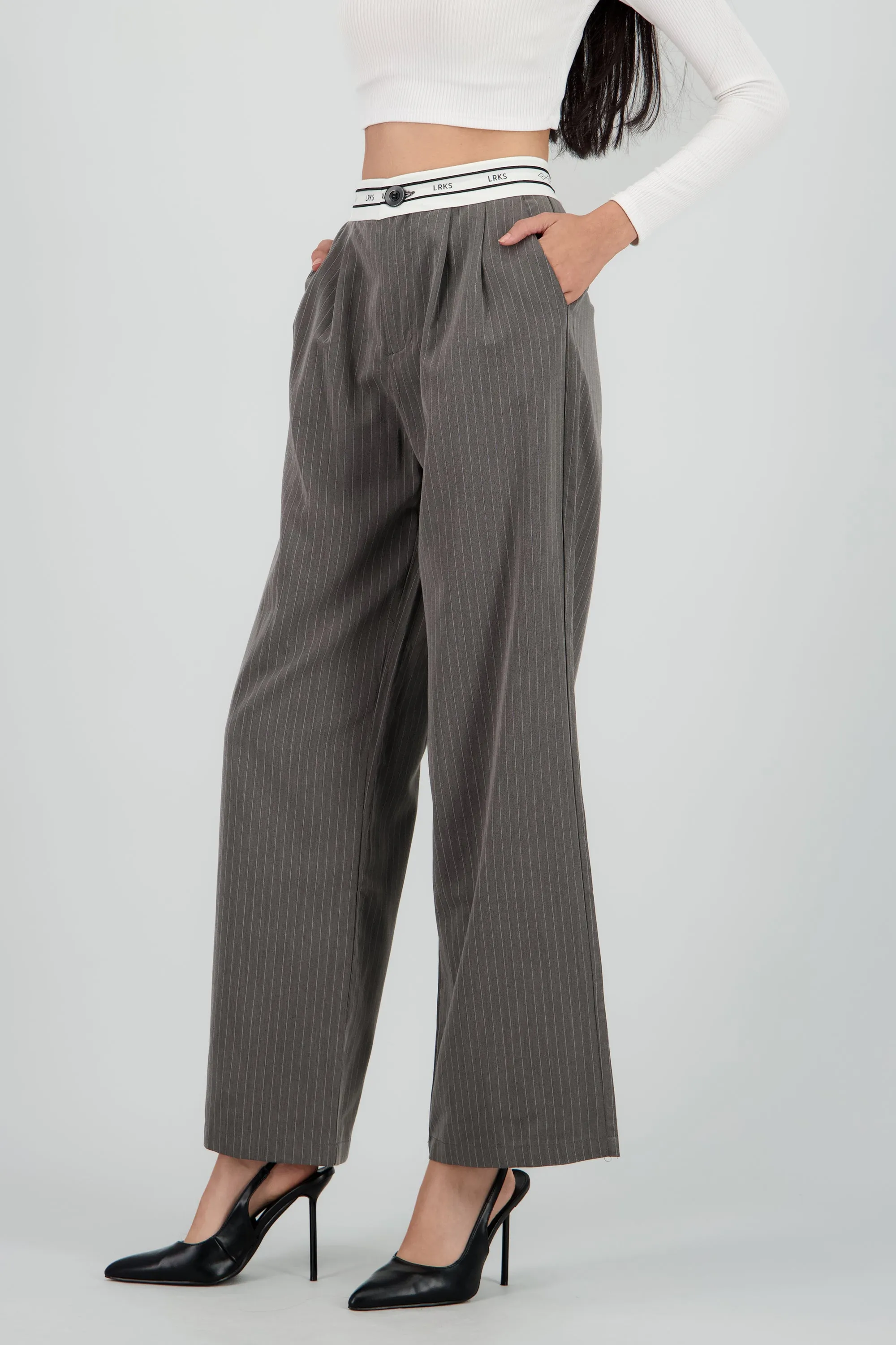 Pantalon amplio detalle pretina sold by Shasa product image thumbnail 3