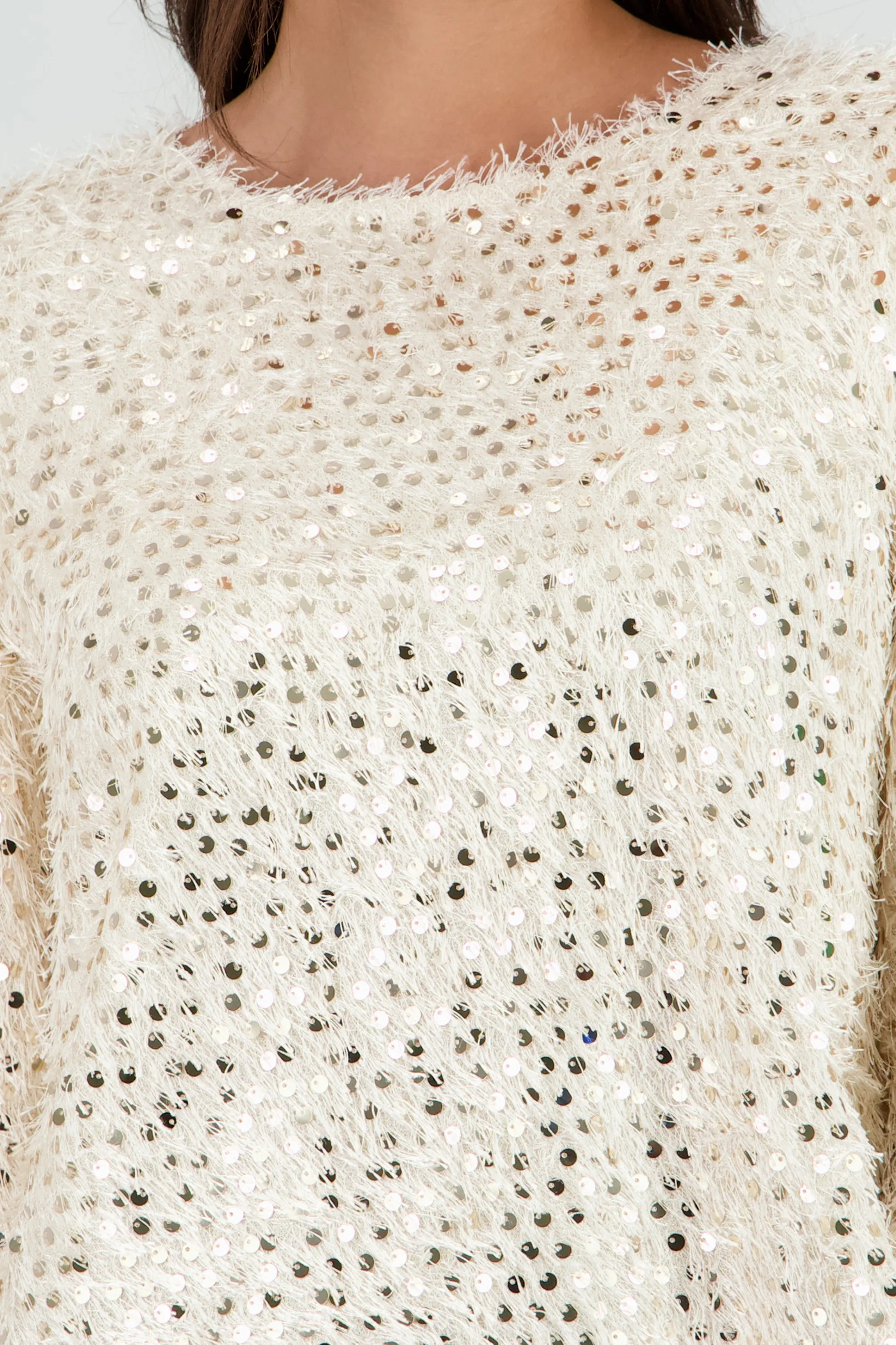 Blusa boxy lentejuelas sold by Shasa product image thumbnail 5