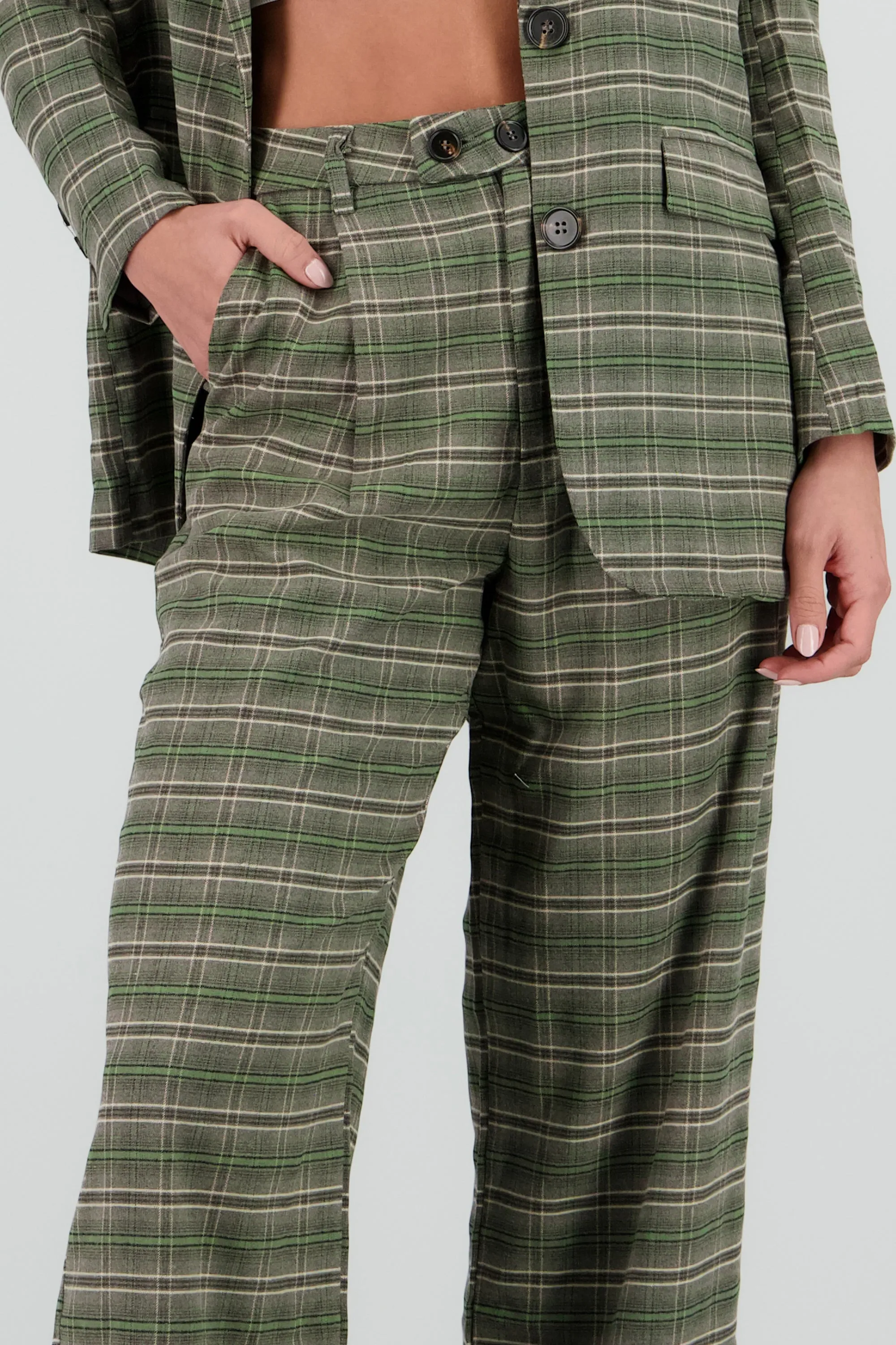 Pantalon recto cuadros sold by Shasa product image thumbnail 5