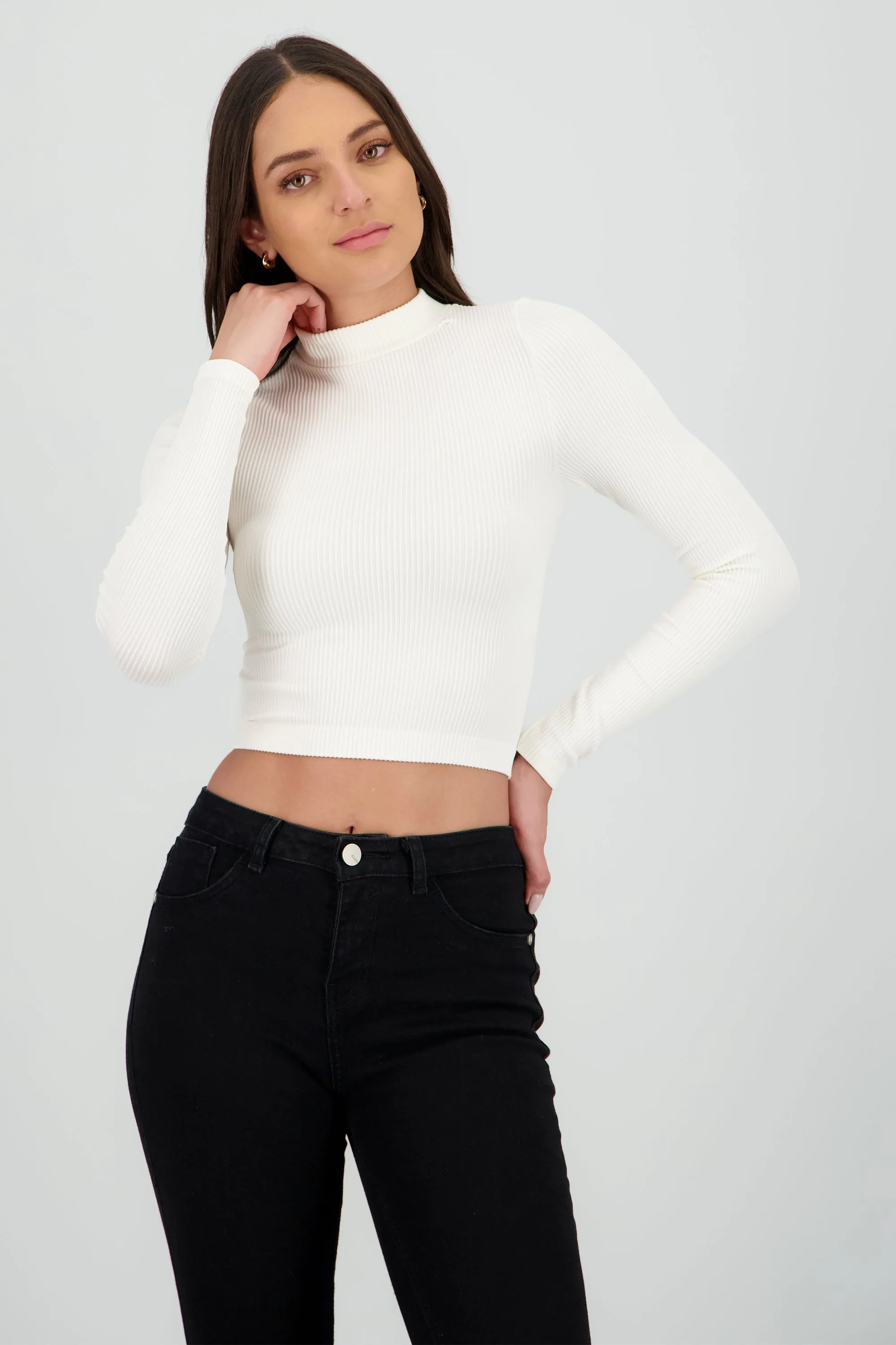 Top manga larga detalle seamless sold by Shasa product image thumbnail 2